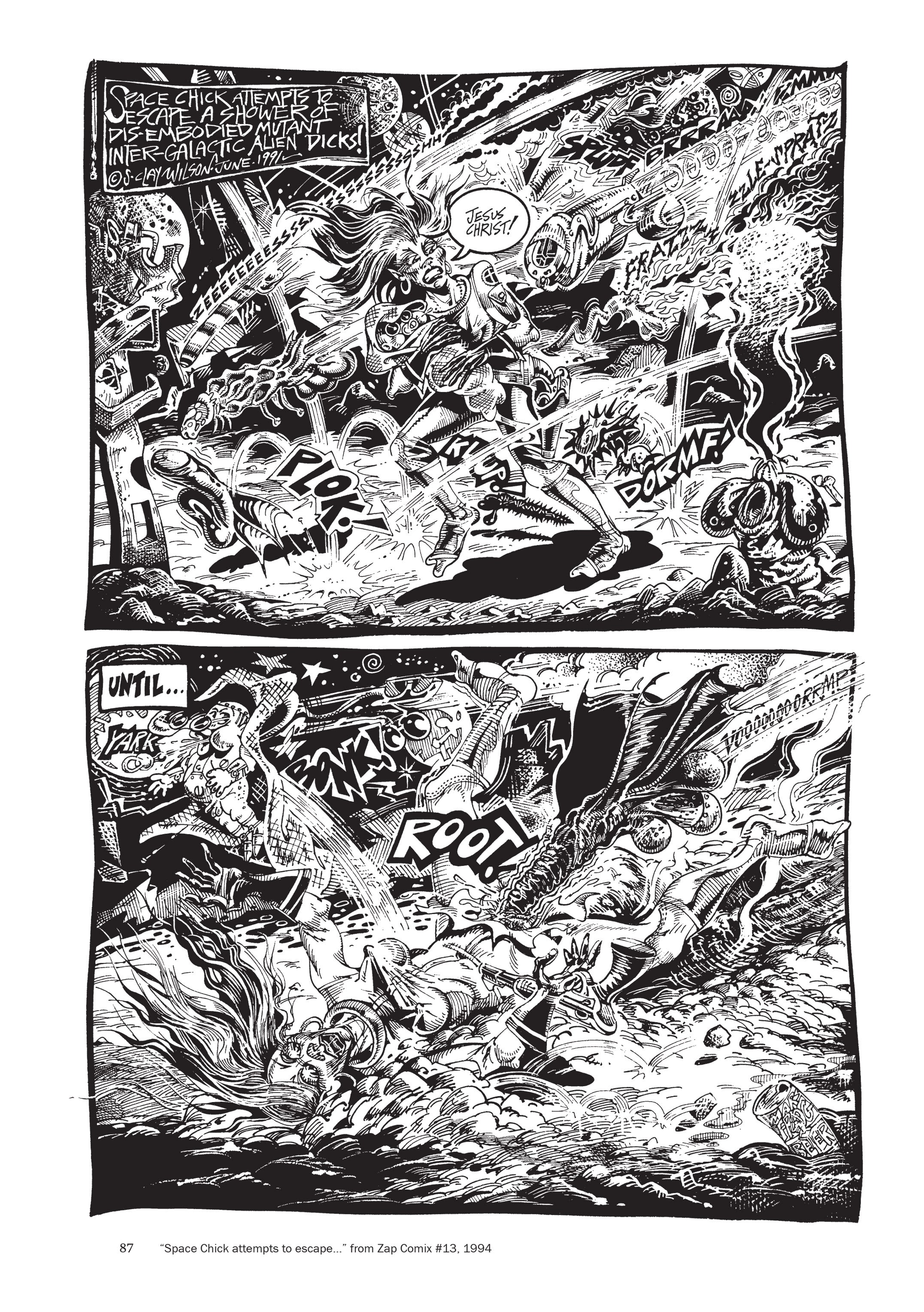 Read online The Mythology of S. Clay Wilson comic -  Issue # Belgian Lace from Hell (Part 1) - 89