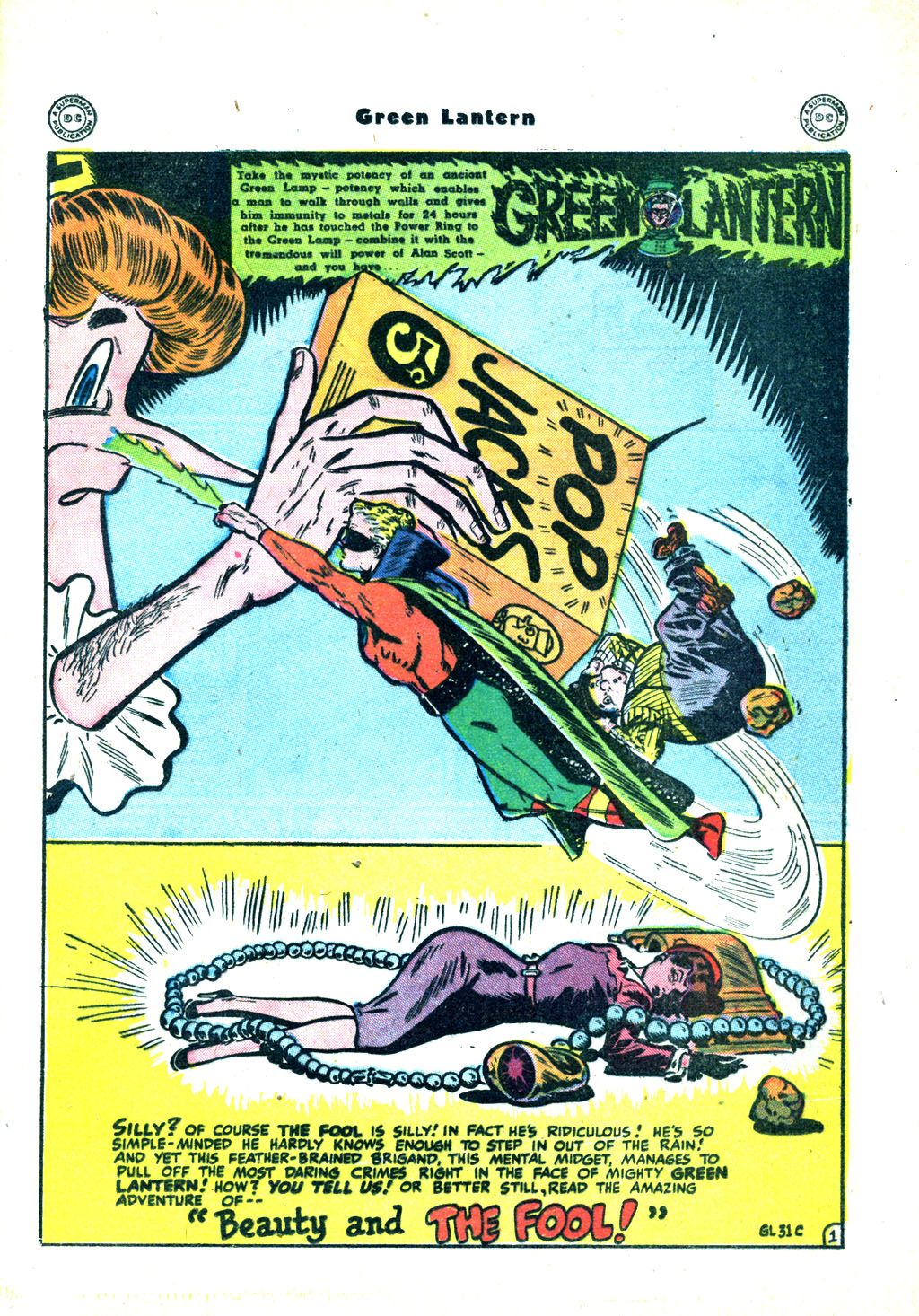 Read online Green Lantern (1941) comic -  Issue #31 - 37