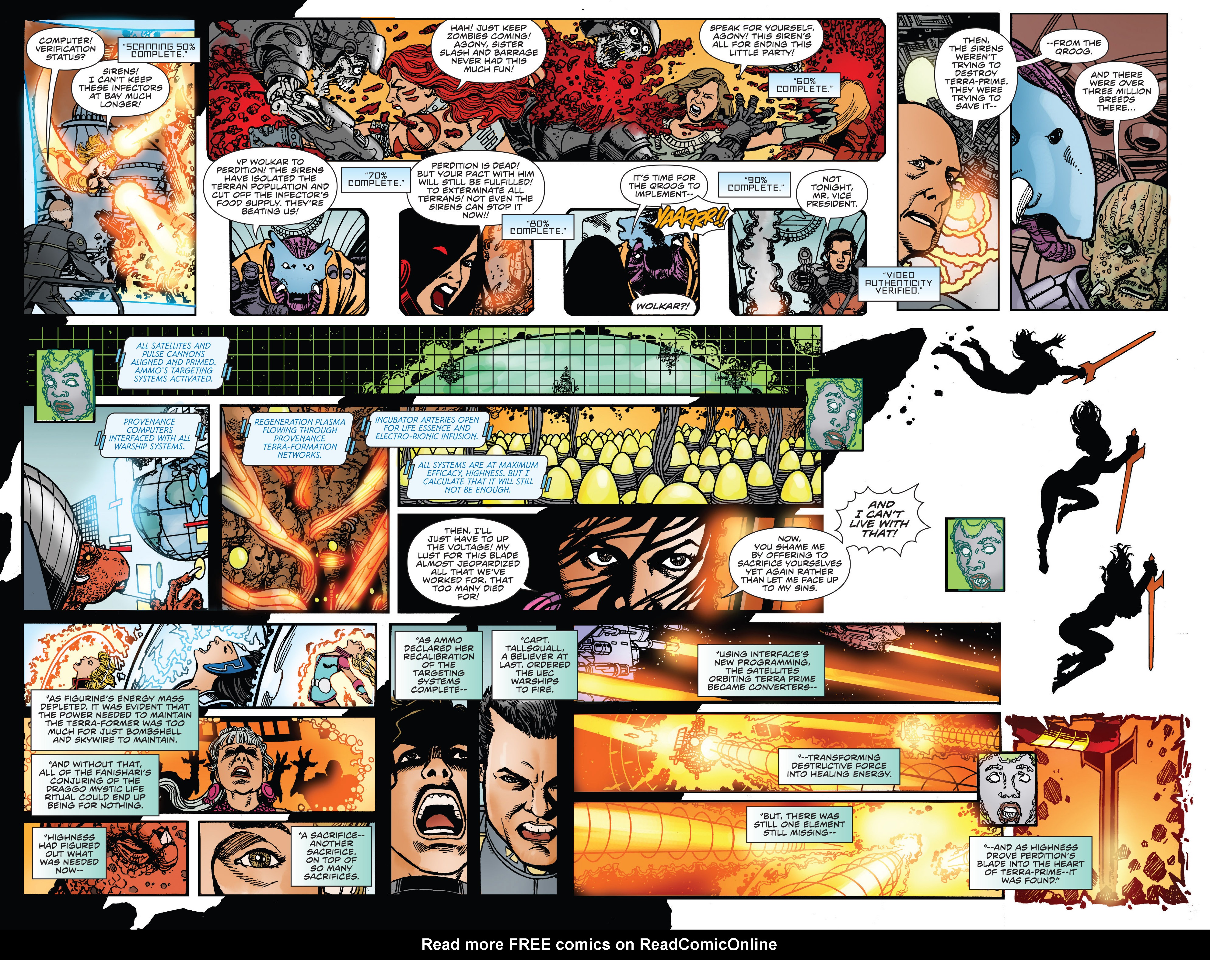 Read online George Pérez's Sirens comic -  Issue #6 - 23