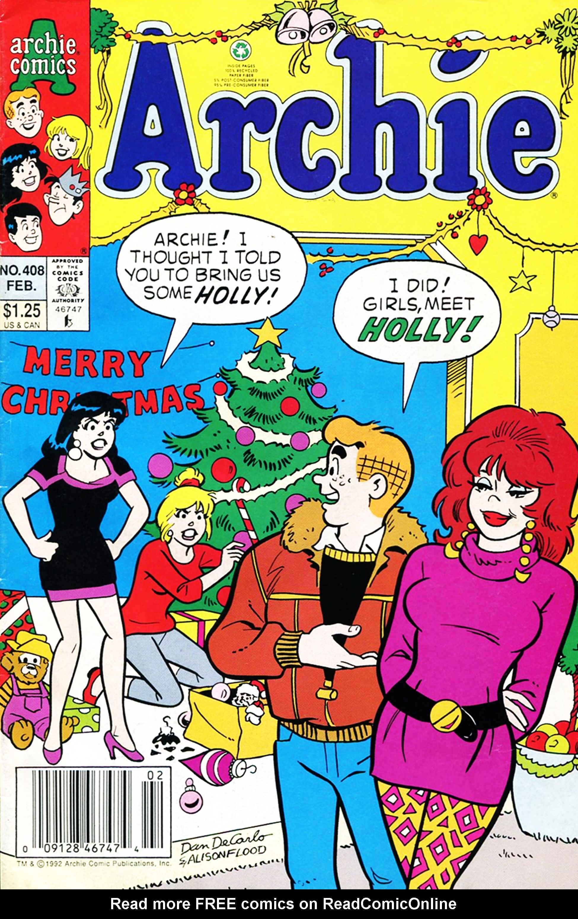 Read online Archie (1960) comic -  Issue #408 - 1