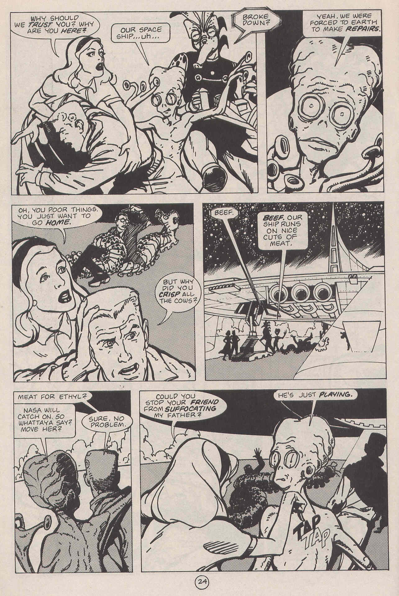 Read online Man-Eating Cow comic -  Issue #6 - 25