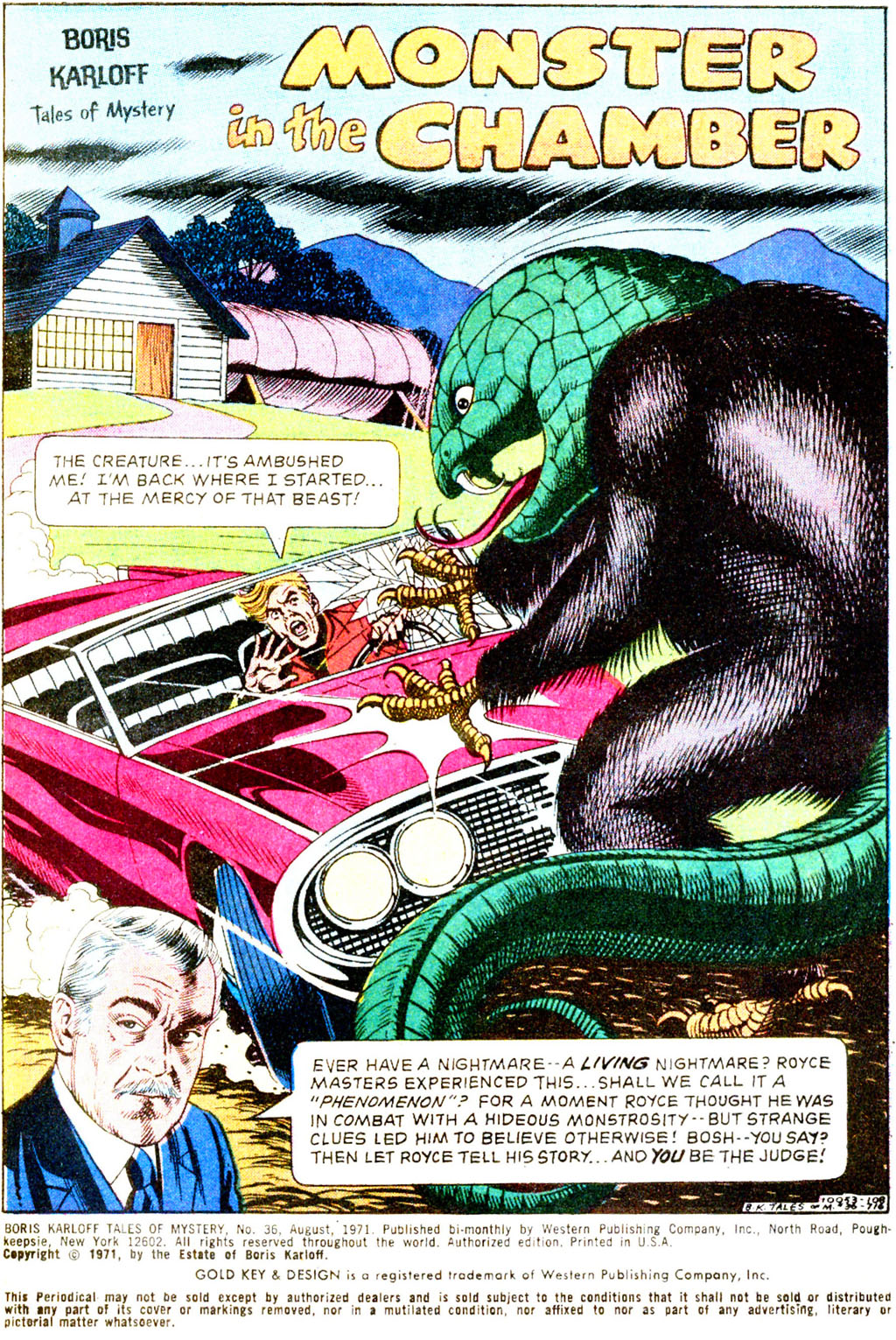 Read online Boris Karloff Tales of Mystery comic -  Issue #36 - 3