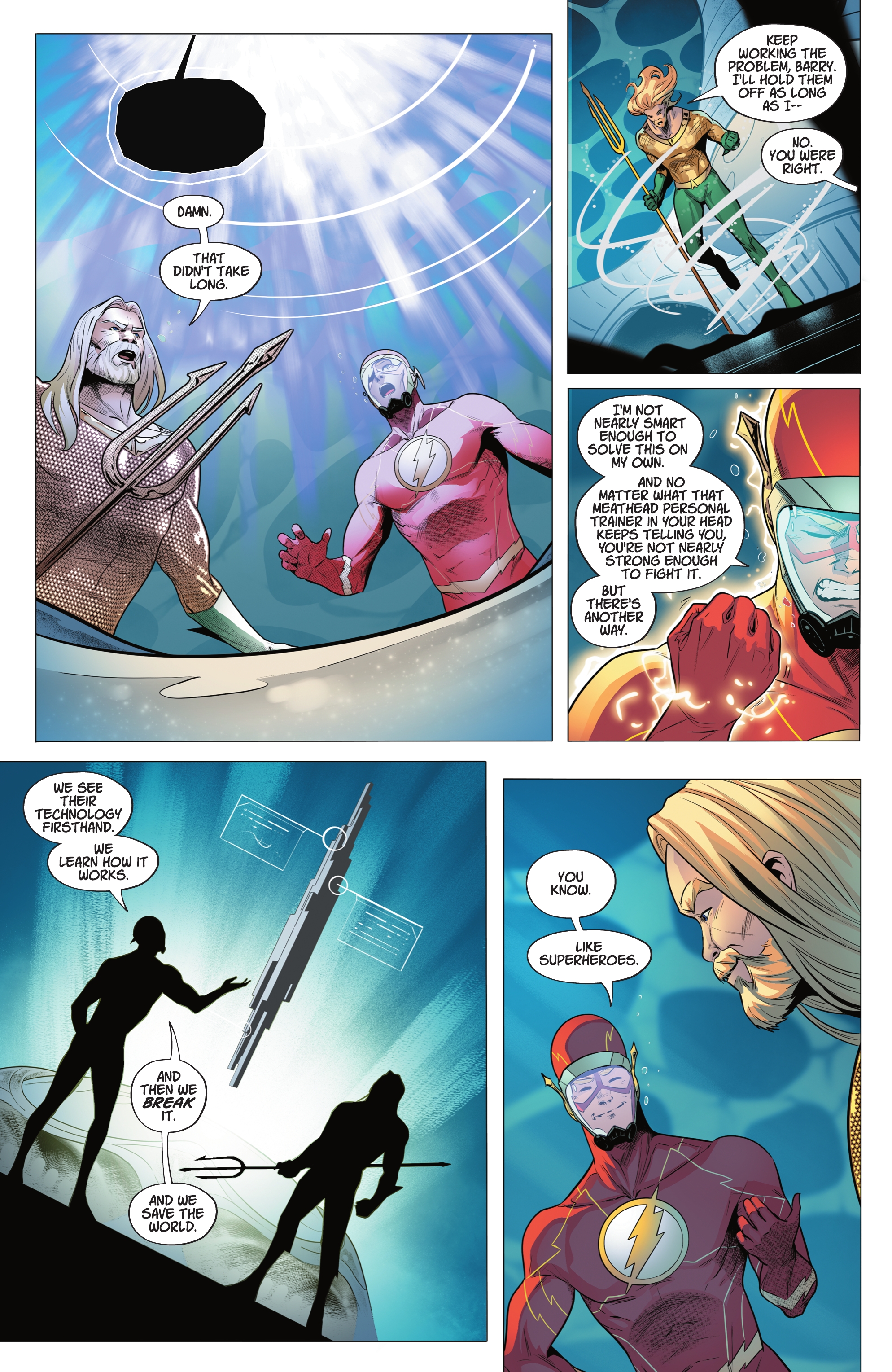 Read online Aquaman & The Flash: Voidsong comic -  Issue #2 - 21