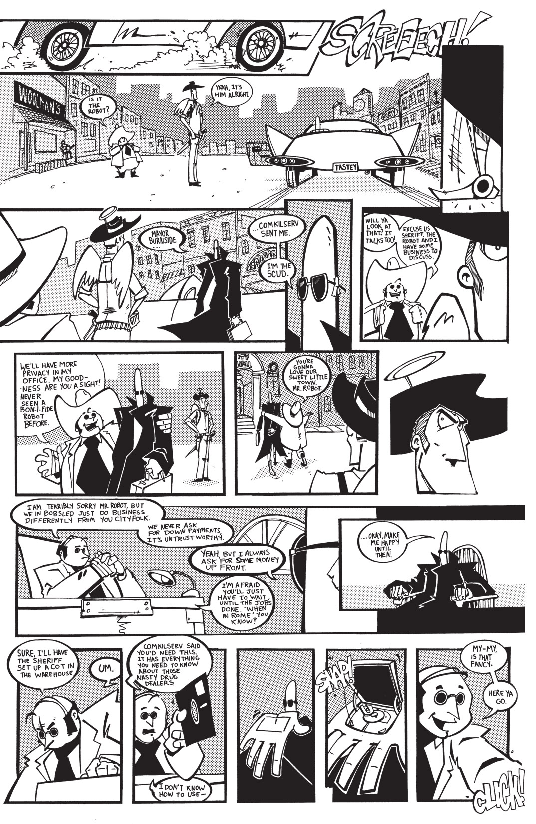 Read online Scud: The Disposable Assassin: The Whole Shebang comic -  Issue # TPB (Part 1) - 182
