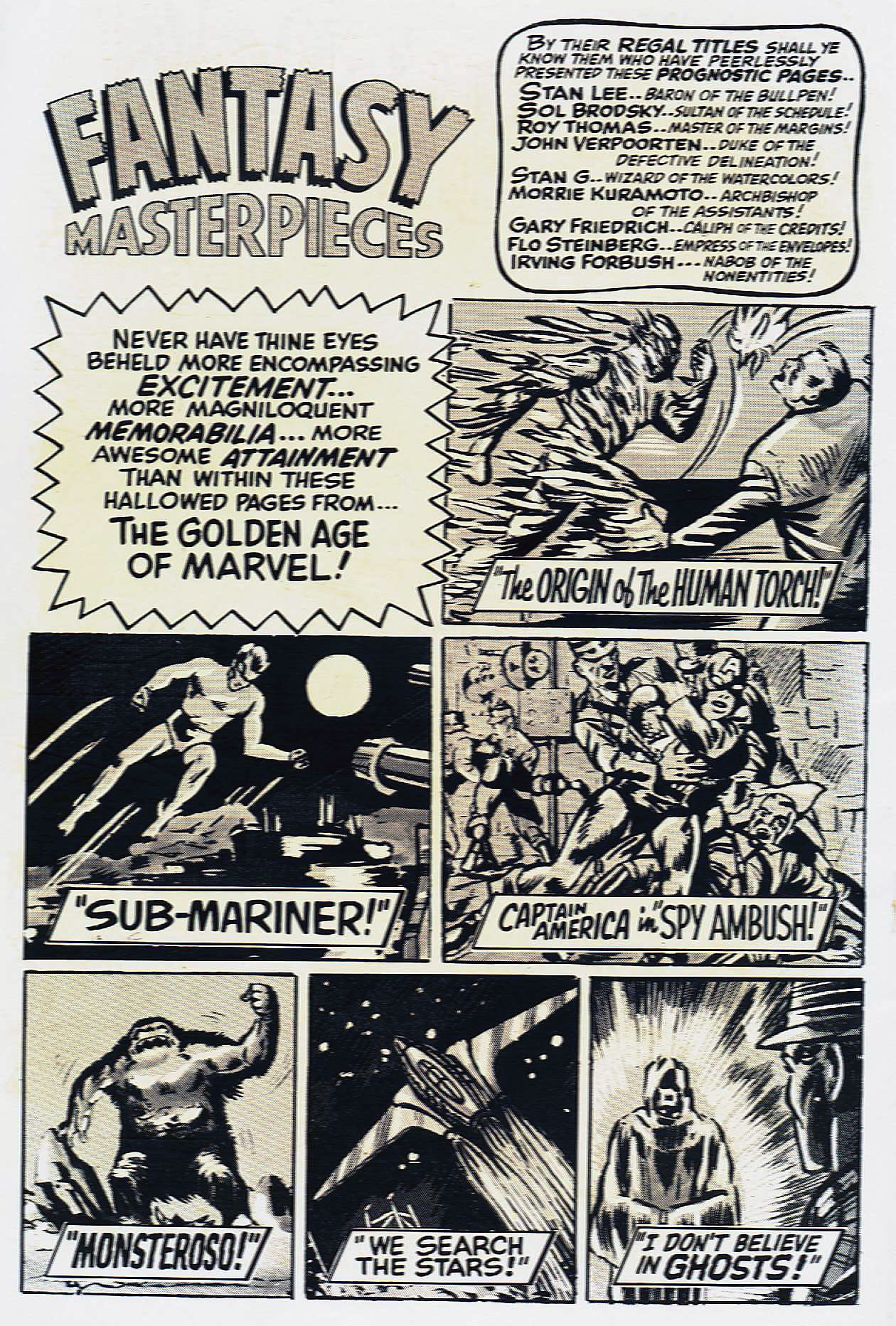 Read online Fantasy Masterpieces comic -  Issue #9 - 2