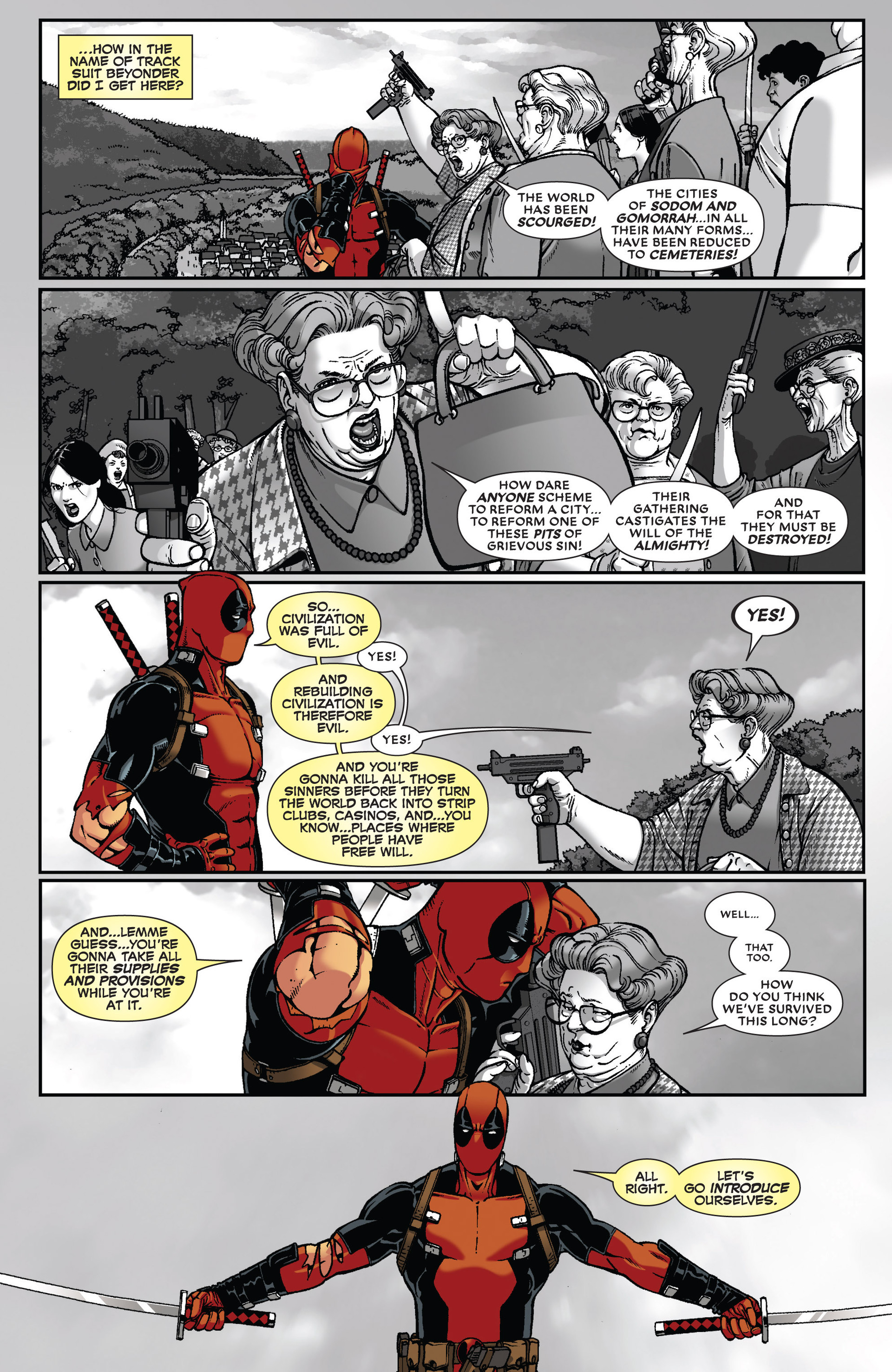 Read online Night of the Living Deadpool comic -  Issue #3 - 4