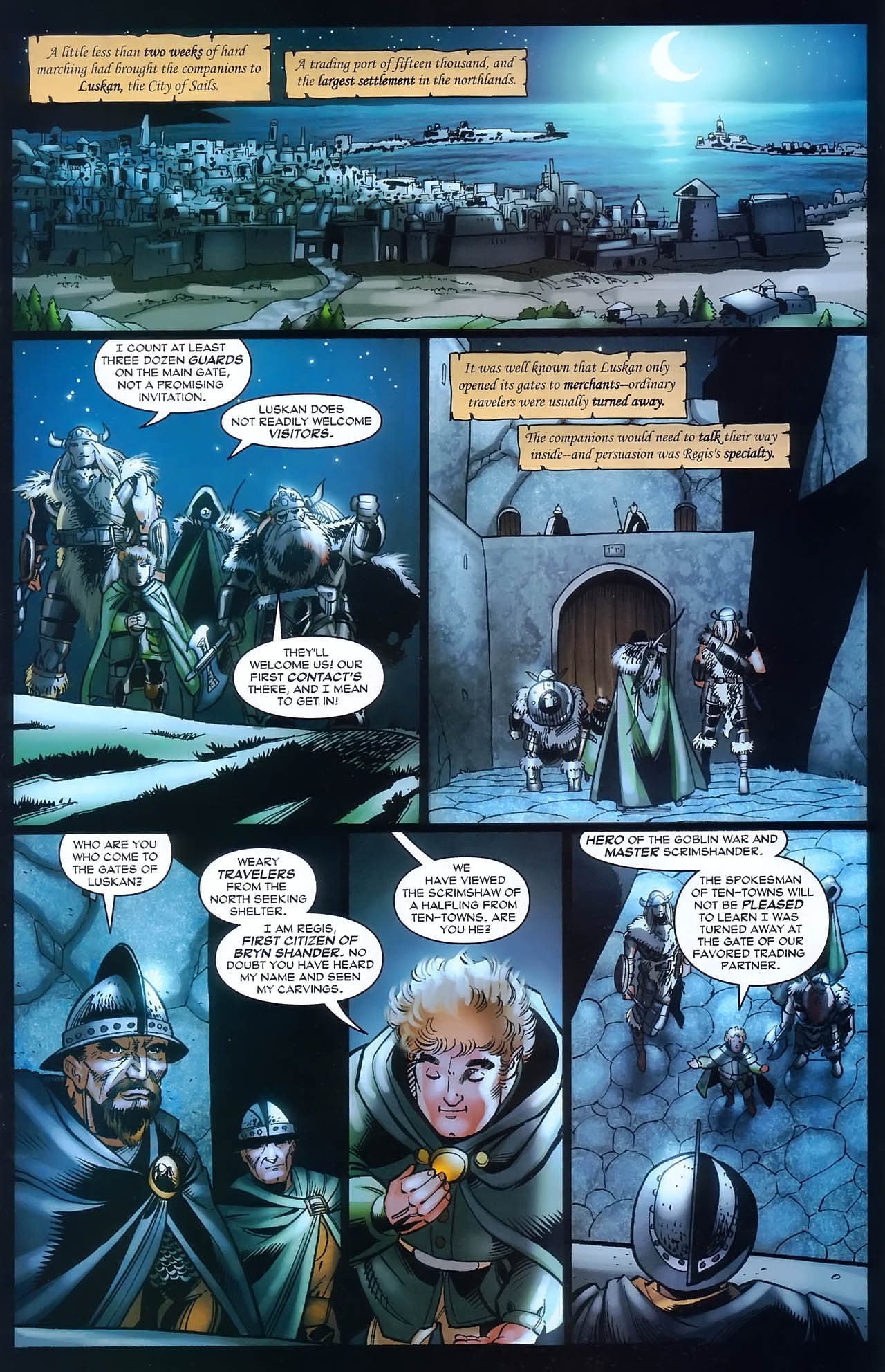 Read online Forgotten Realms: Streams of Silver comic -  Issue #1 - 10