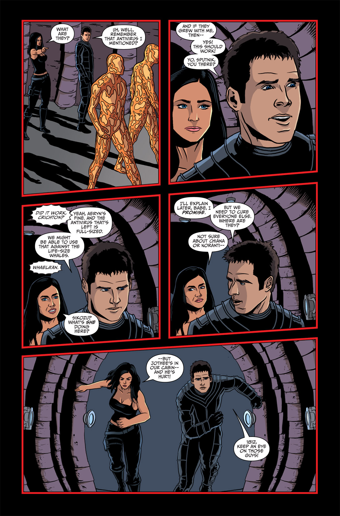 Read online Farscape: Strange Detractors comic -  Issue #4 - 16