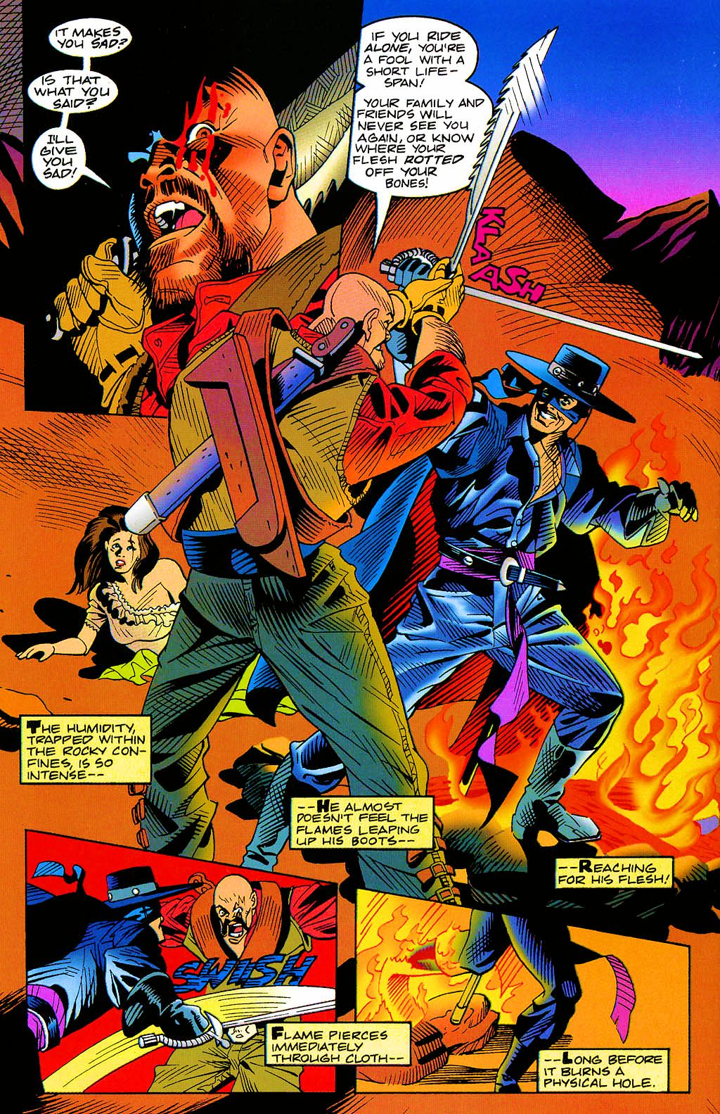 Read online Zorro (1993) comic -  Issue #1 - 12