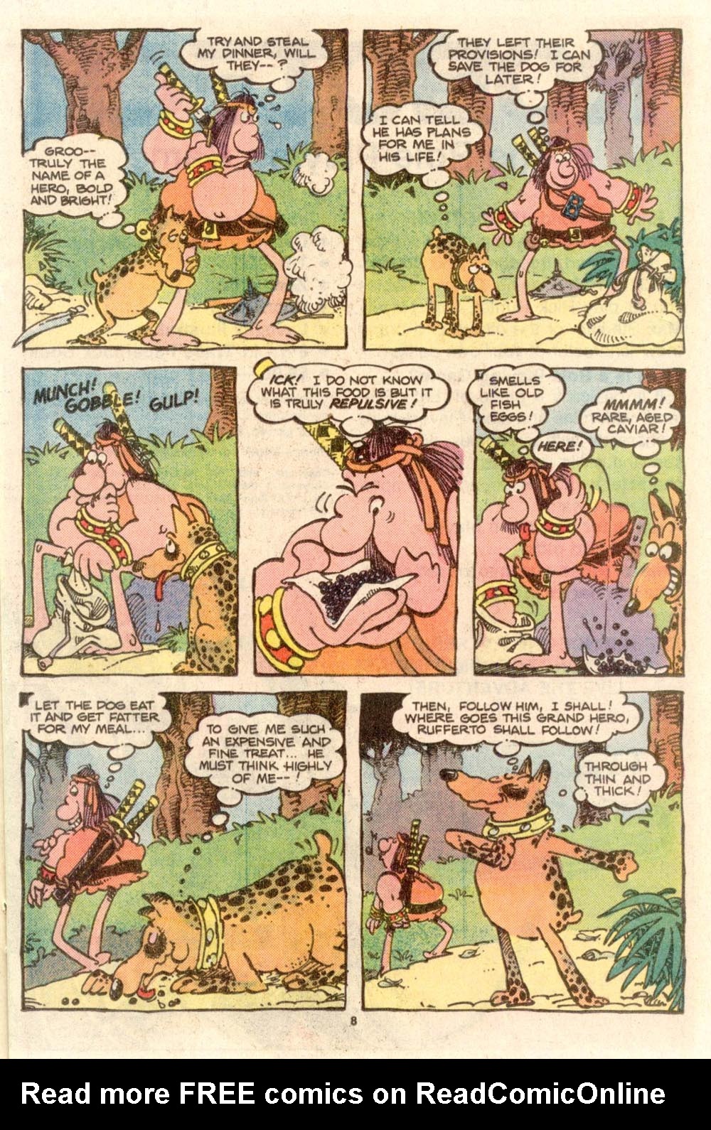 Read online Sergio Aragonés Groo the Wanderer comic -  Issue #29 - 8