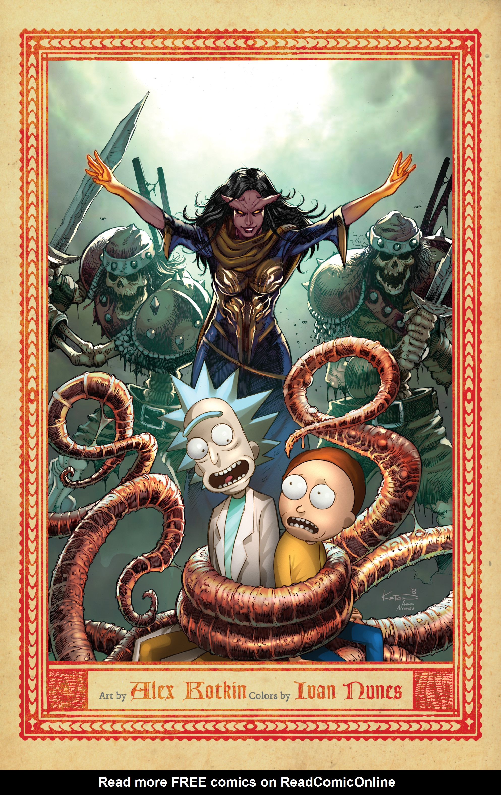 Read online Rick and Morty vs Dungeons & Dragons comic -  Issue # _TPB - 126