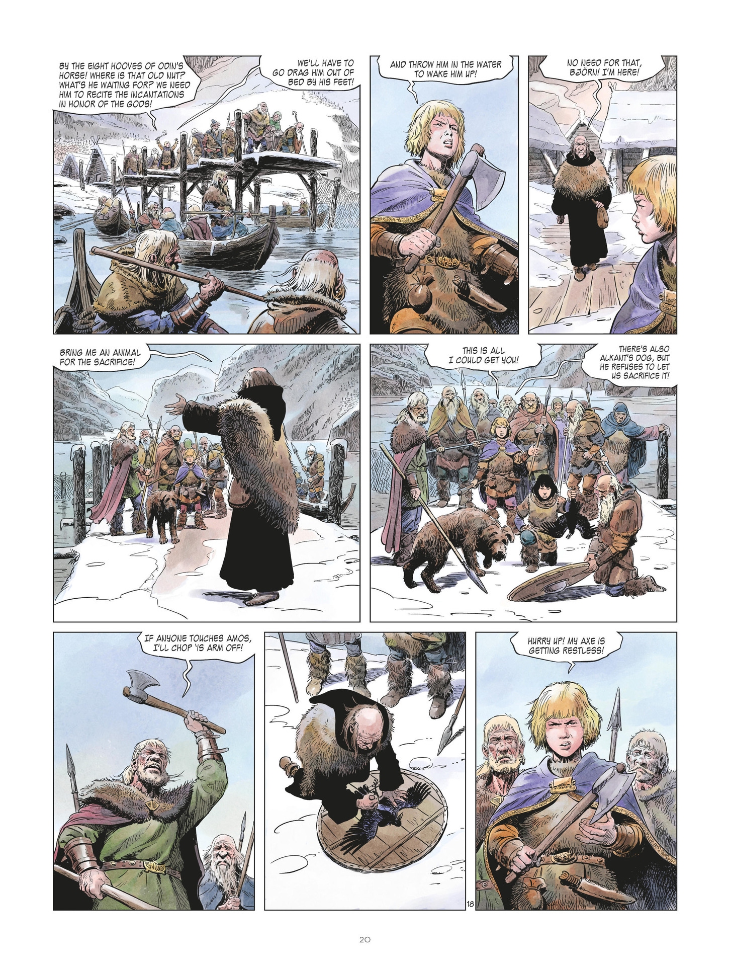 Read online The World of Thorgal: The Young Years comic -  Issue #1 - 20