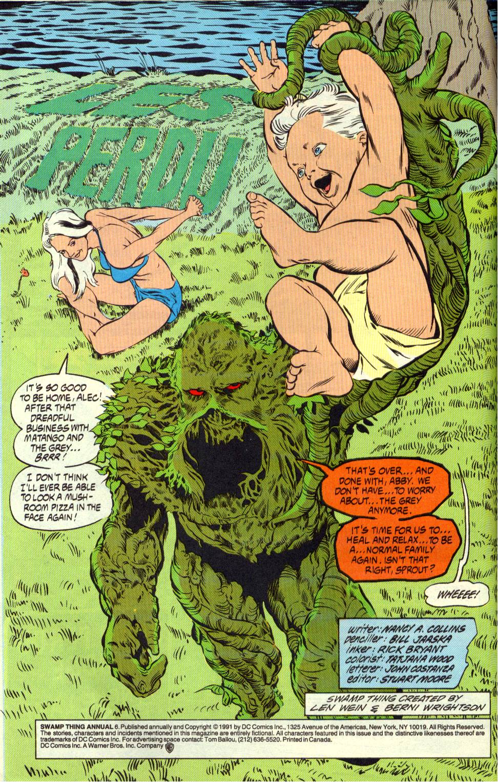 Read online Swamp Thing (1982) comic -  Issue # _Annual 6 - 3