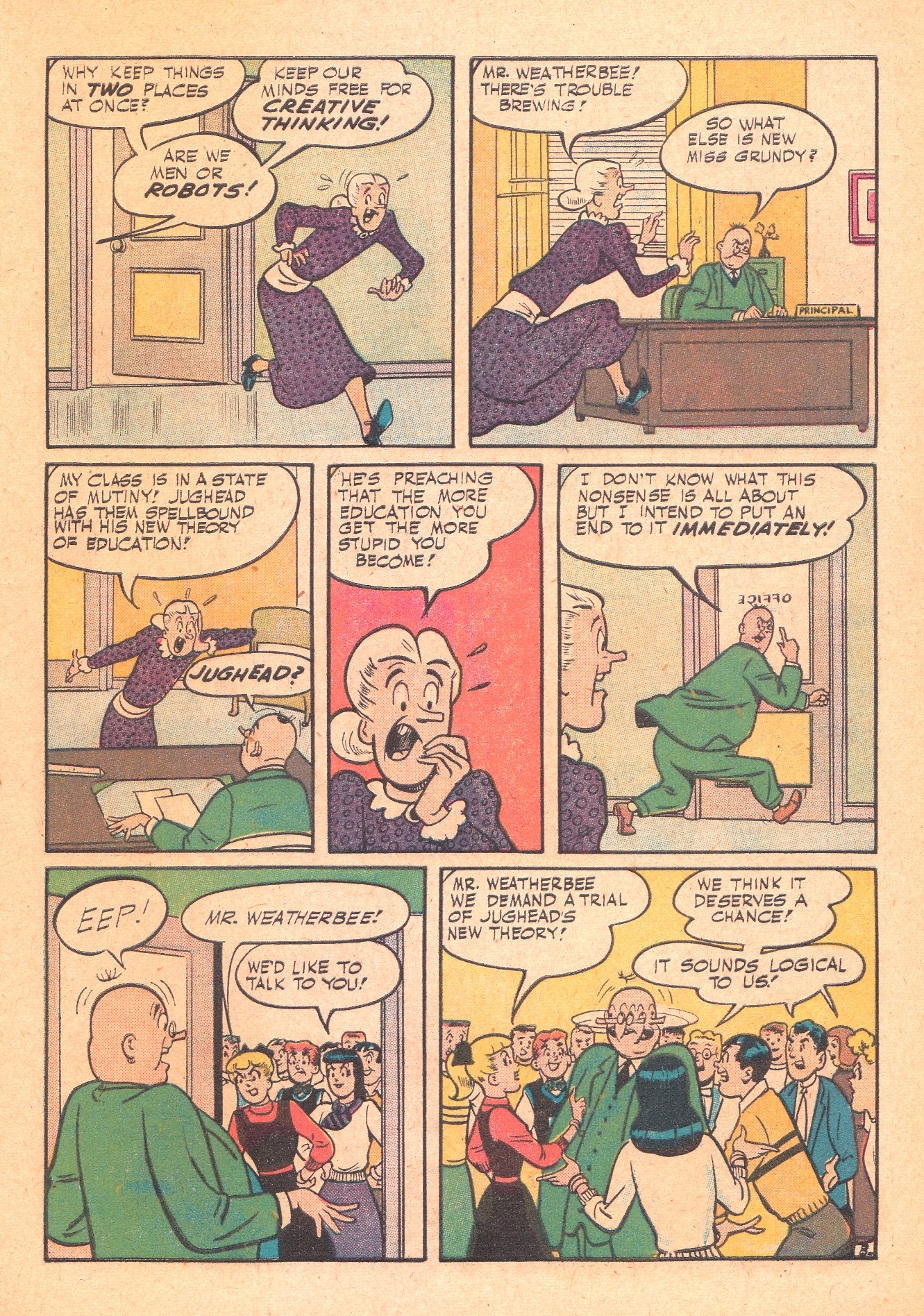 Read online Archie's Pal Jughead comic -  Issue #47 - 5