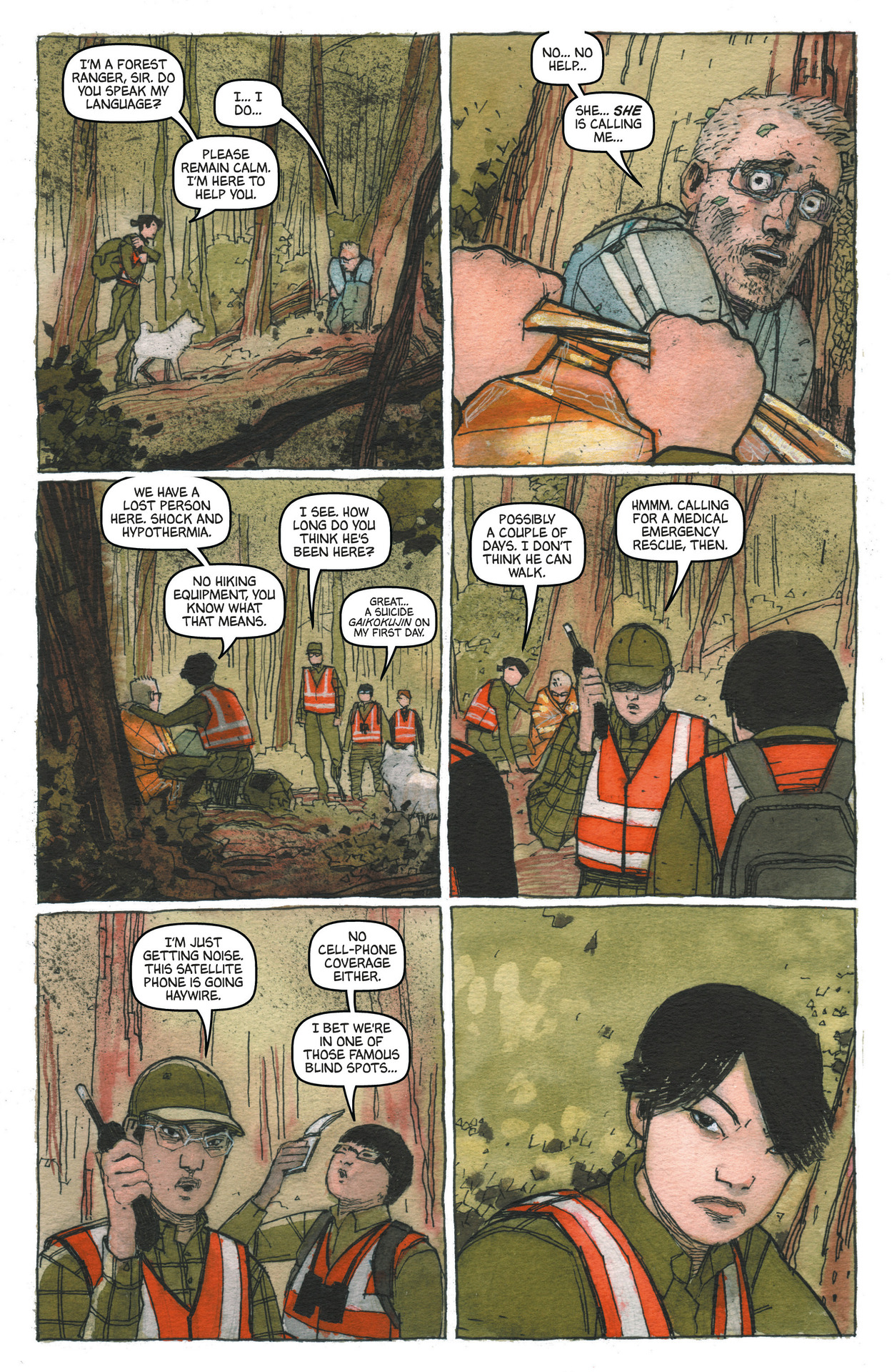 Read online The Suicide Forest comic -  Issue #3 - 10
