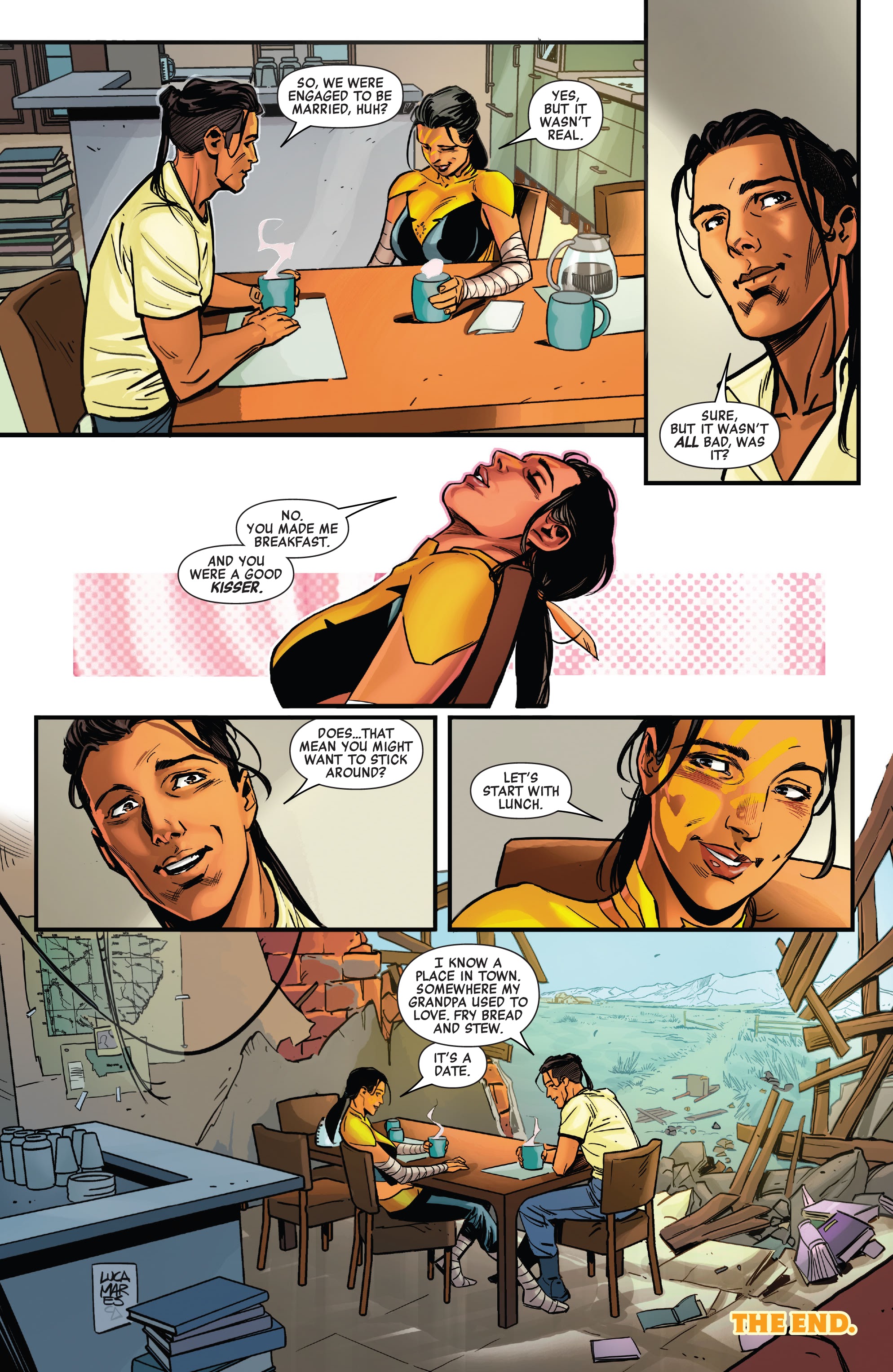 Read online Phoenix Song: Echo comic -  Issue #5 - 21