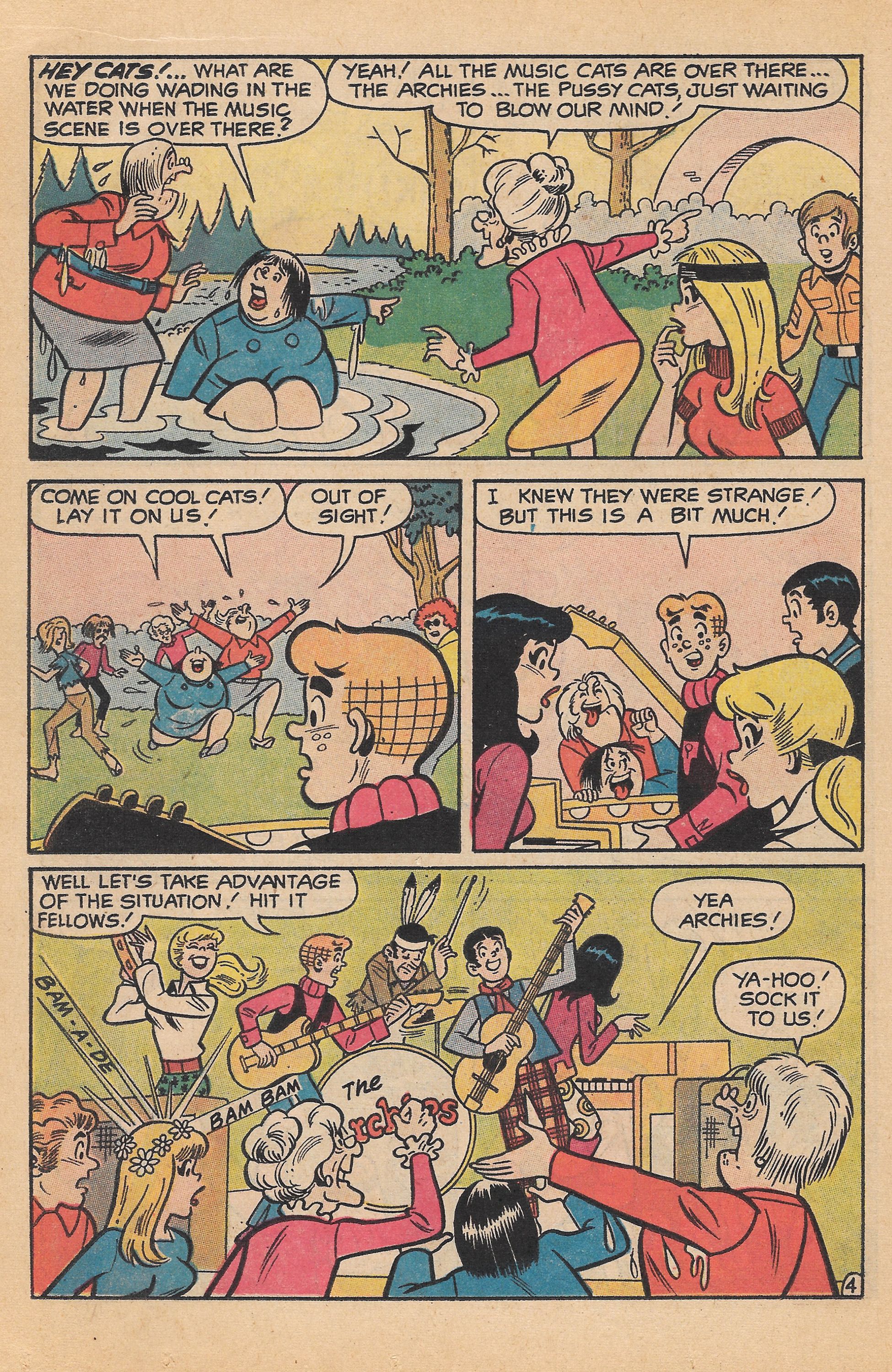 Read online Archie's TV Laugh-Out comic -  Issue #7 - 14