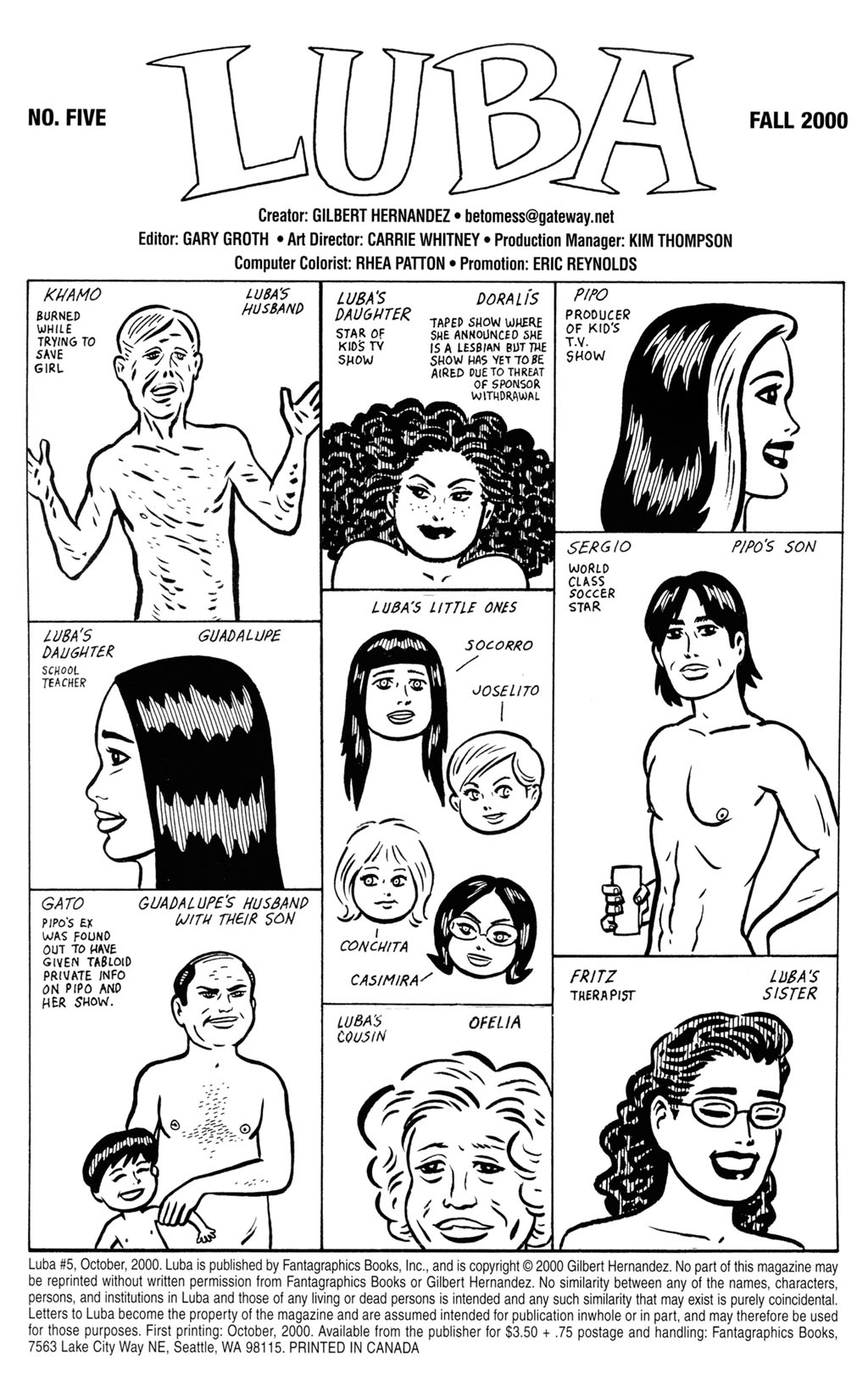 Read online Luba comic -  Issue #5 - 2