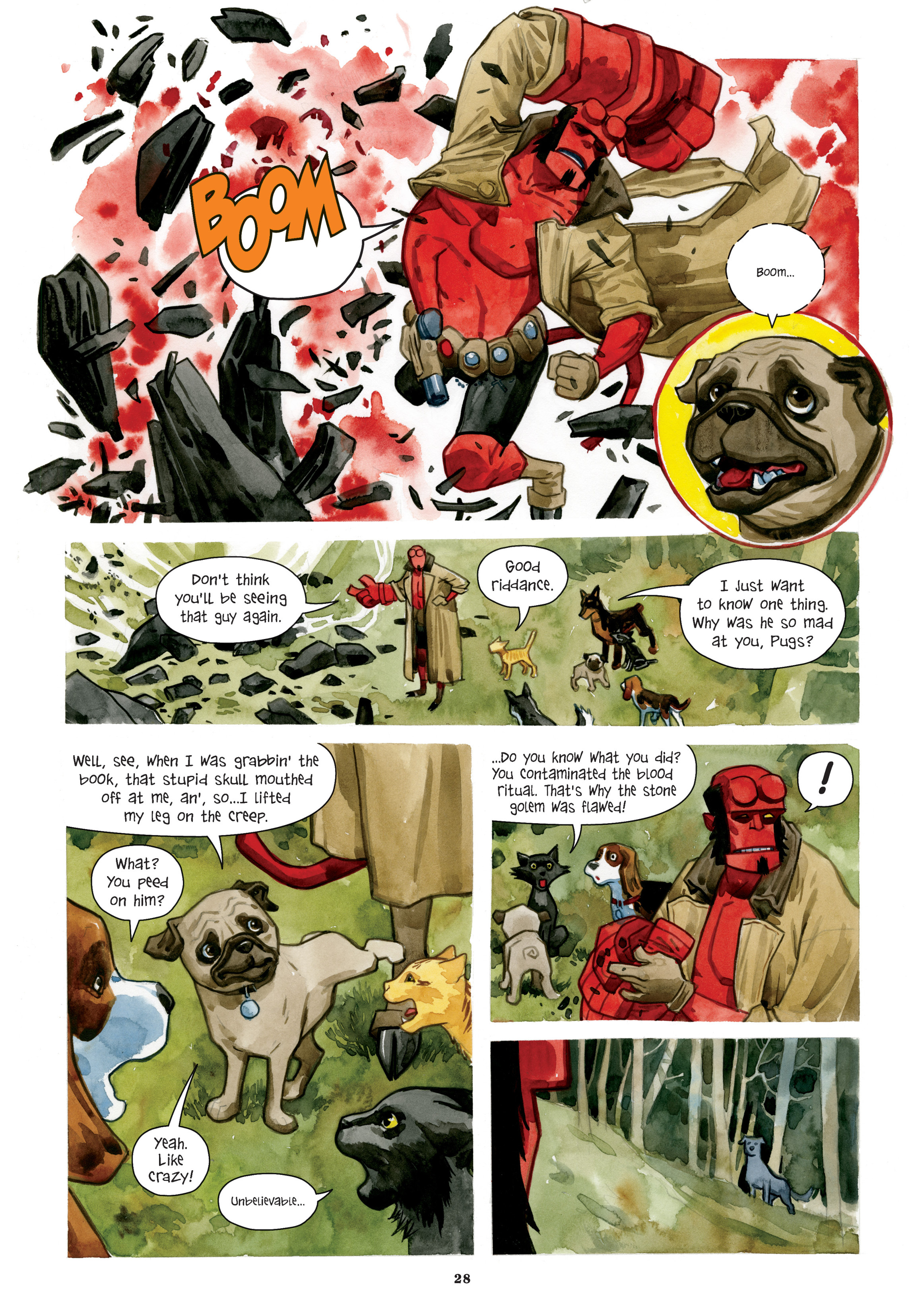 Read online Beasts of Burden: Neighborhood Watch (2019) comic -  Issue # TPB (Part 1) - 31