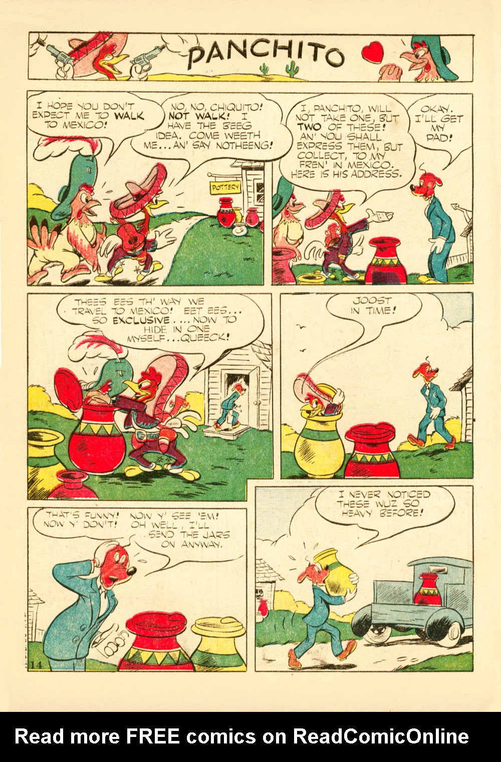 Read online Walt Disney's Comics and Stories comic -  Issue #38 - 16