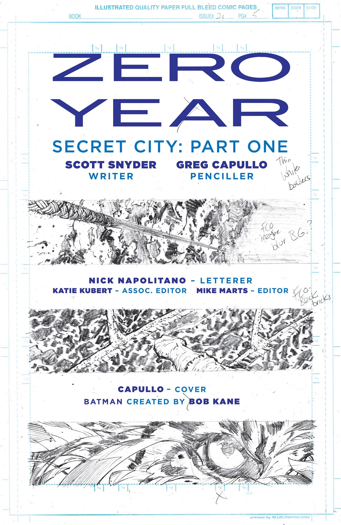 Read online Batman Zero Year Director's Cut comic -  Issue # Full - 6