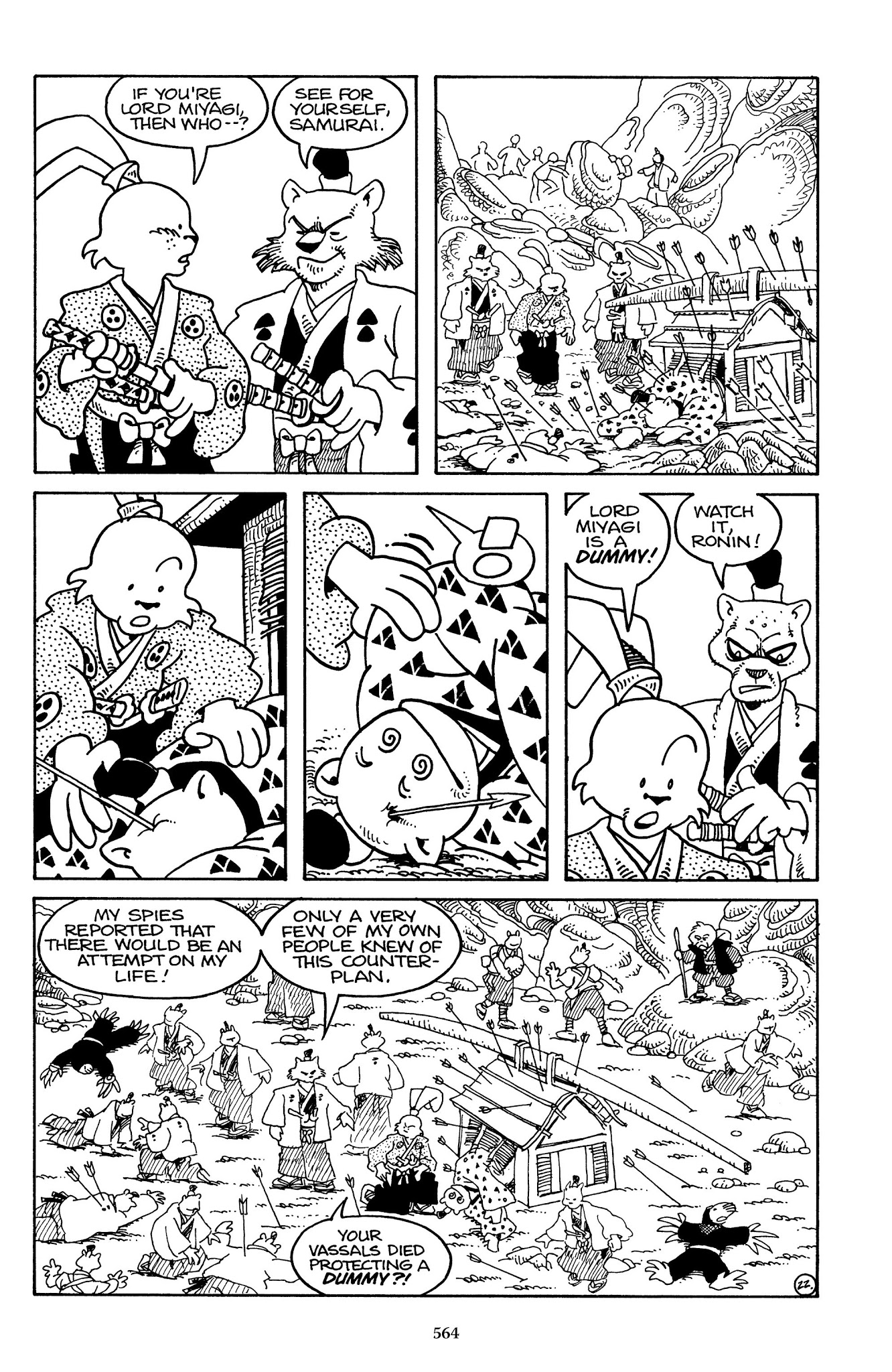 Read online The Usagi Yojimbo Saga comic -  Issue # TPB 1 - 551