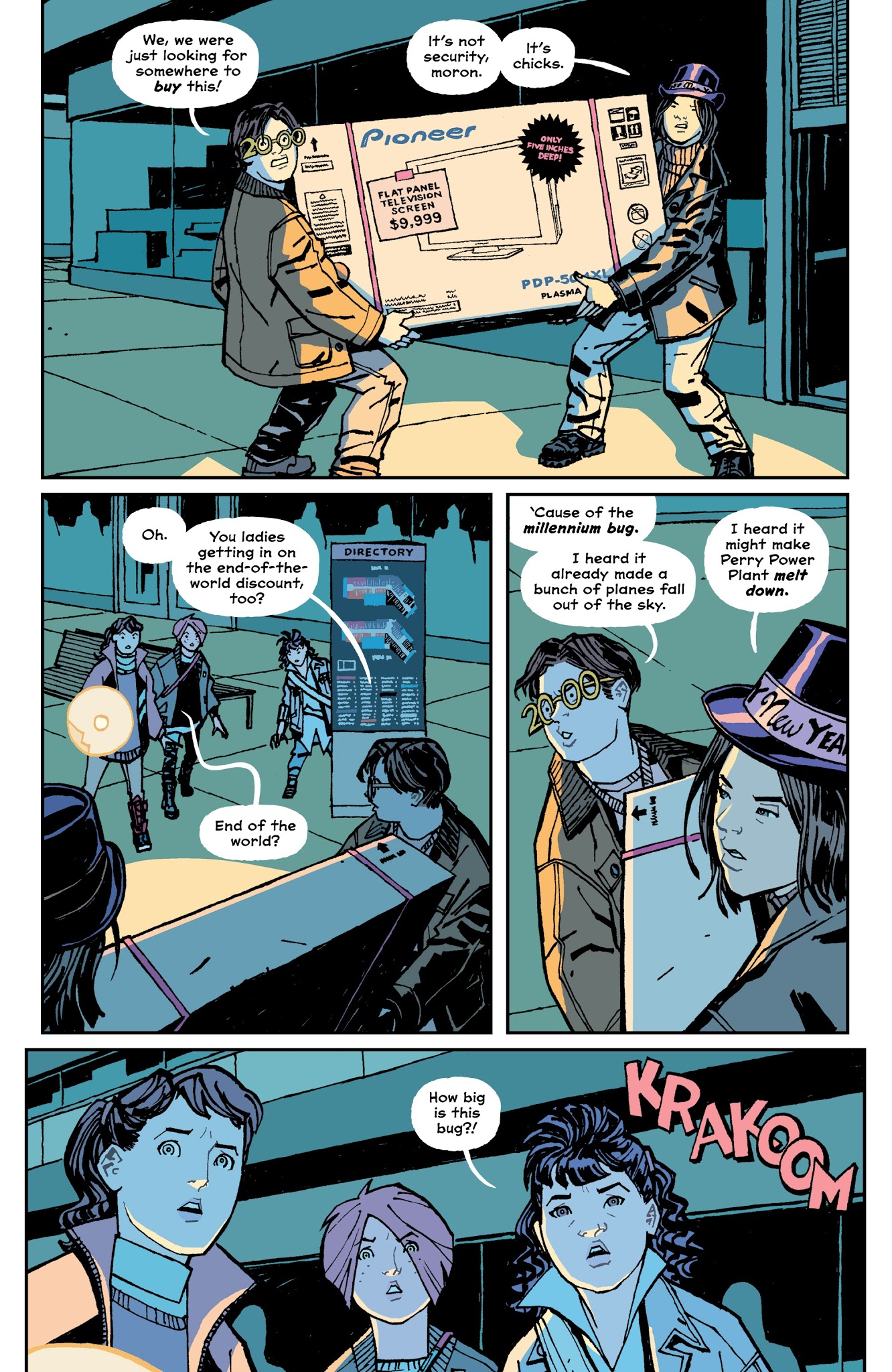 Read online Paper Girls comic -  Issue #16 - 12