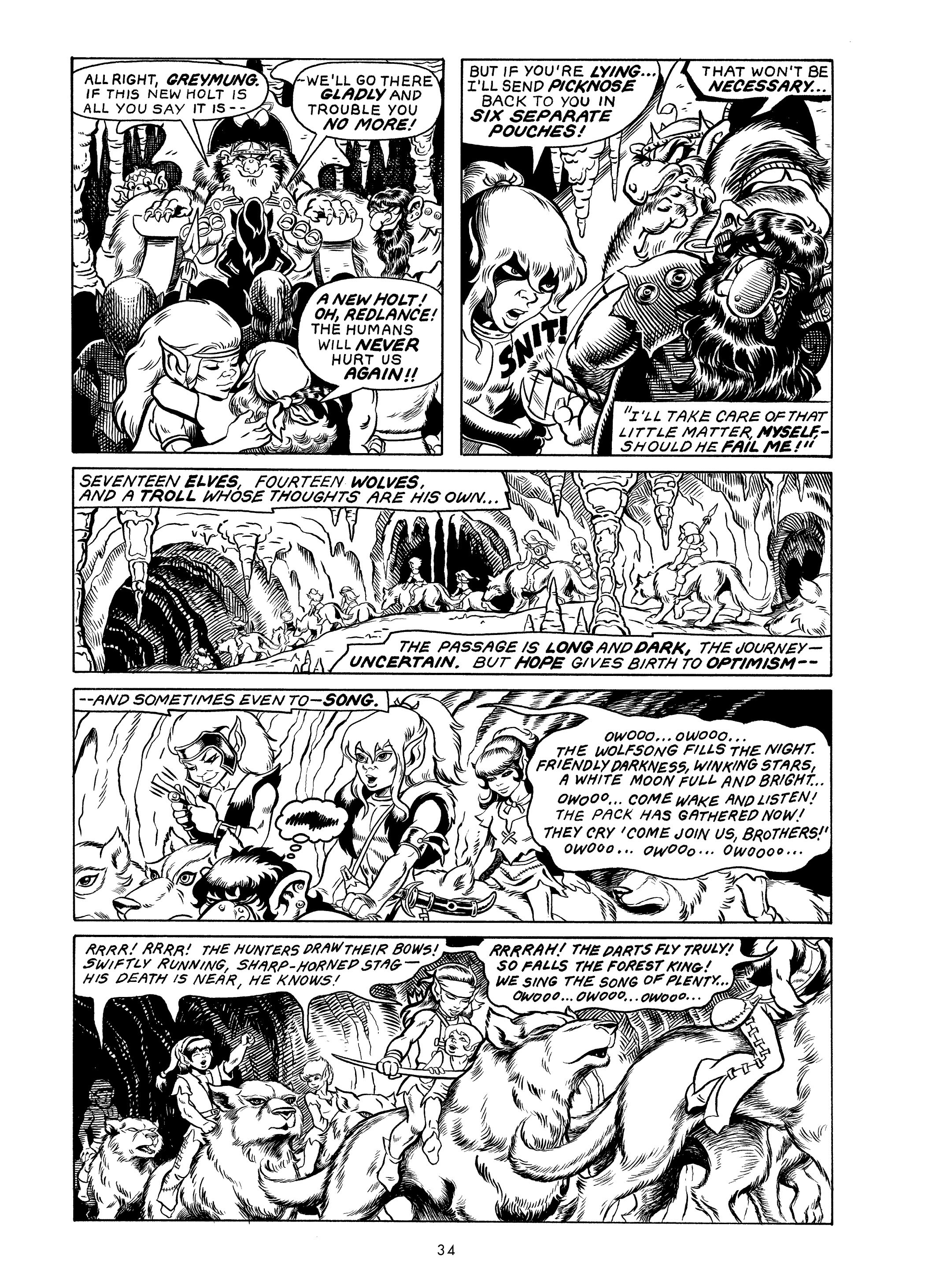Read online The Complete ElfQuest comic -  Issue # TPB 1 (Part 1) - 35