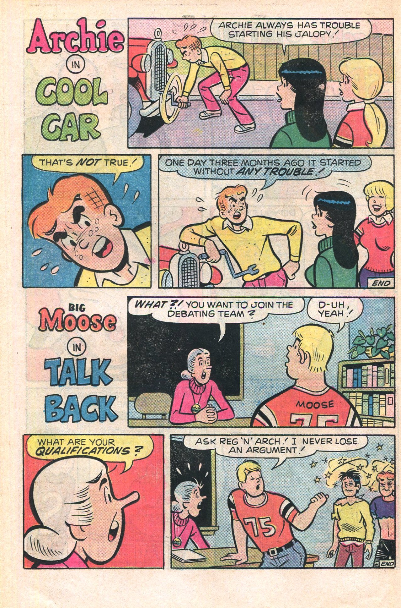 Read online Archie's Joke Book Magazine comic -  Issue #219 - 14