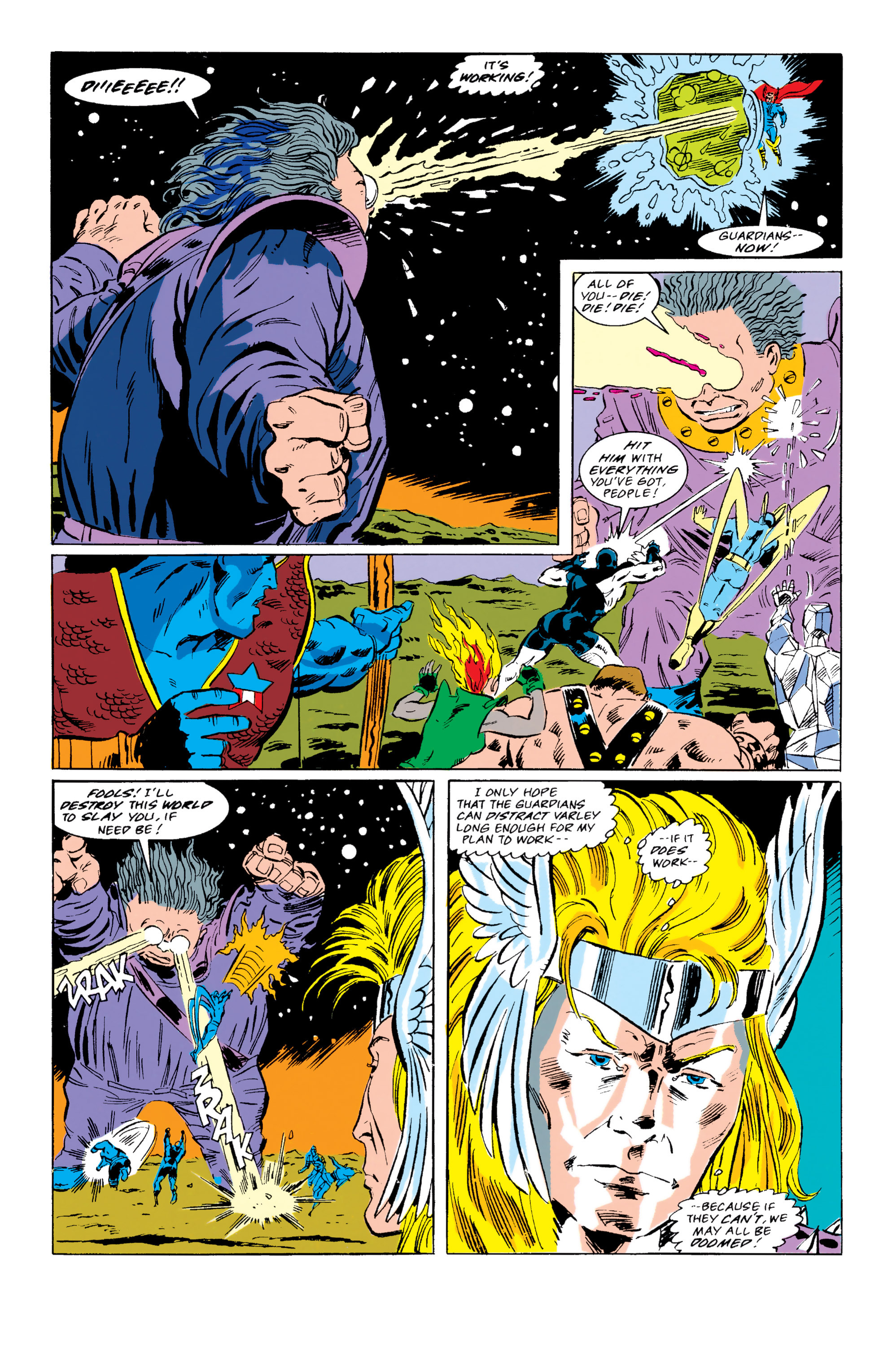 Read online Guardians of the Galaxy (1990) comic -  Issue # _TPB Guardians of the Galaxy by Jim Valentino 1 (Part 3) - 9