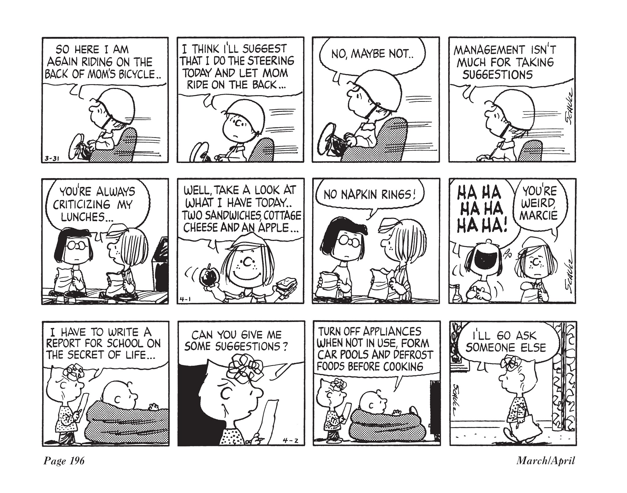 Read online The Complete Peanuts comic -  Issue # TPB 18 - 208