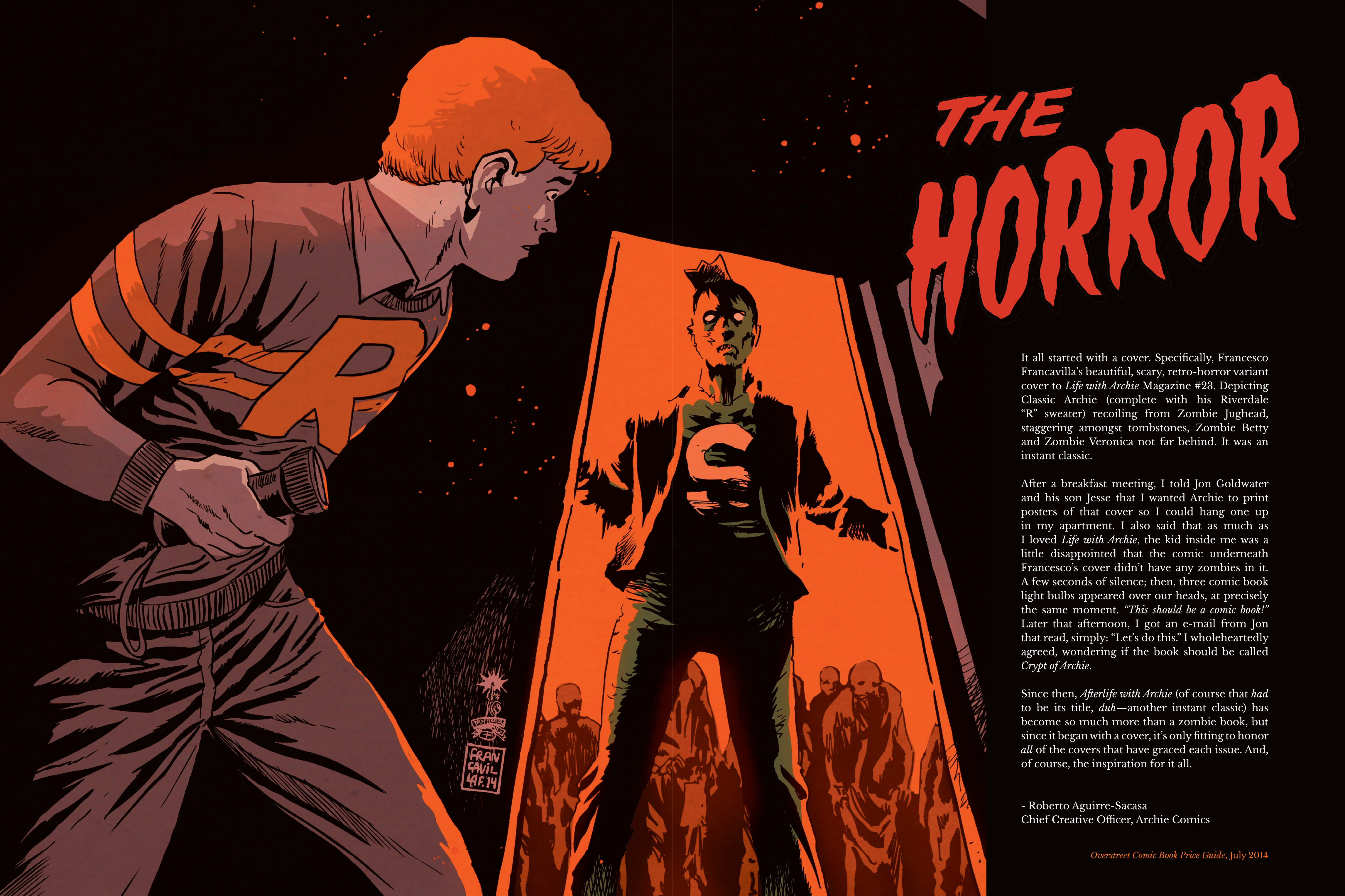 Read online The Archie Art of Francesco Francavilla comic -  Issue # TPB 1 - 19