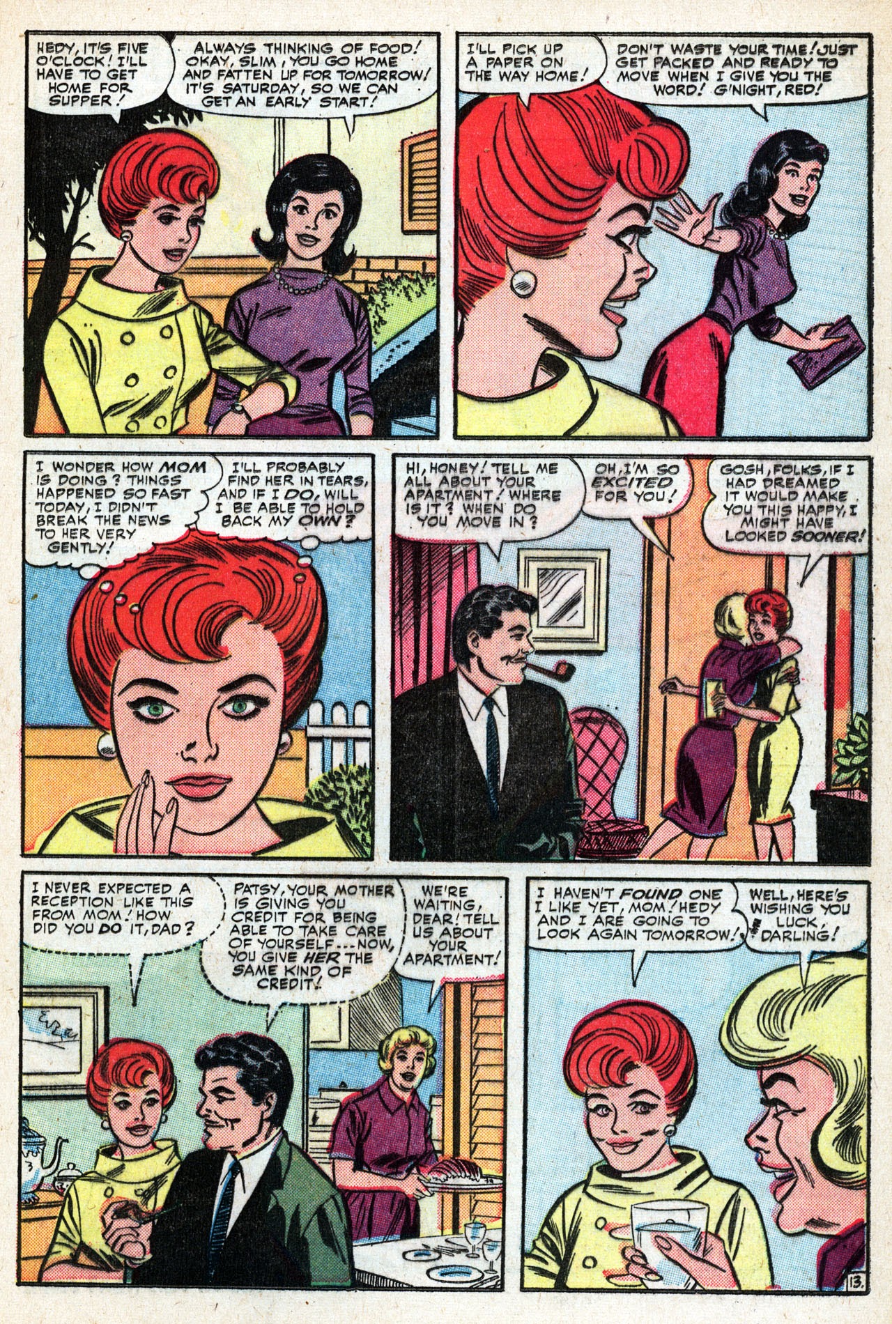 Read online Patsy and Hedy comic -  Issue #100 - 21