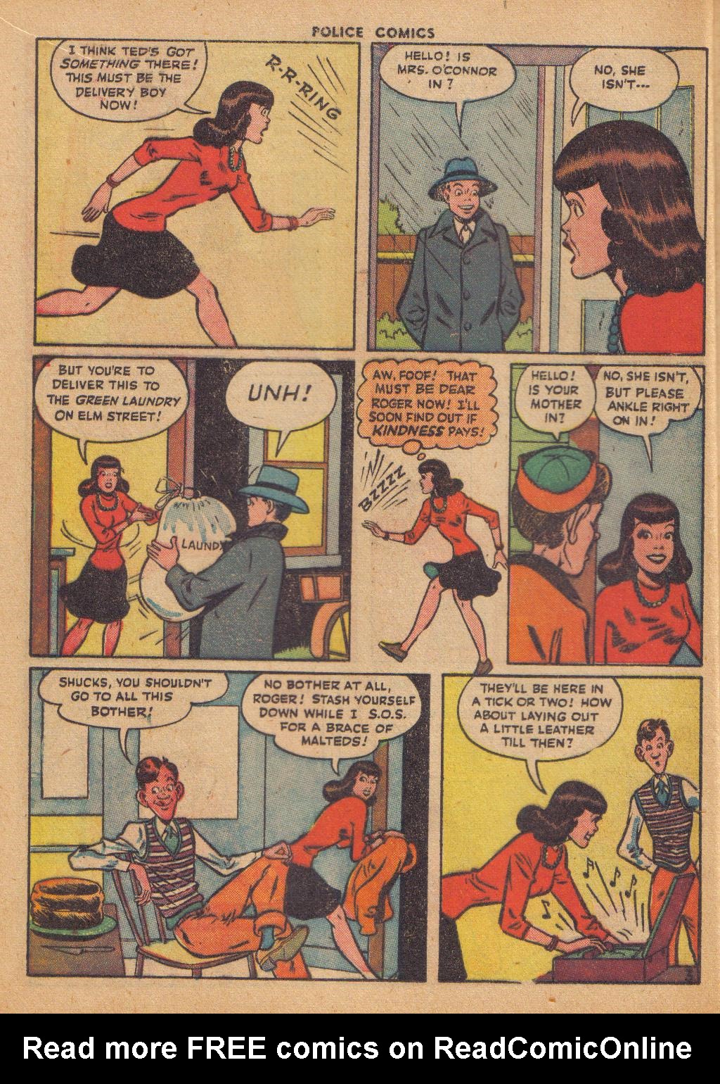 Read online Police Comics comic -  Issue #50 - 20