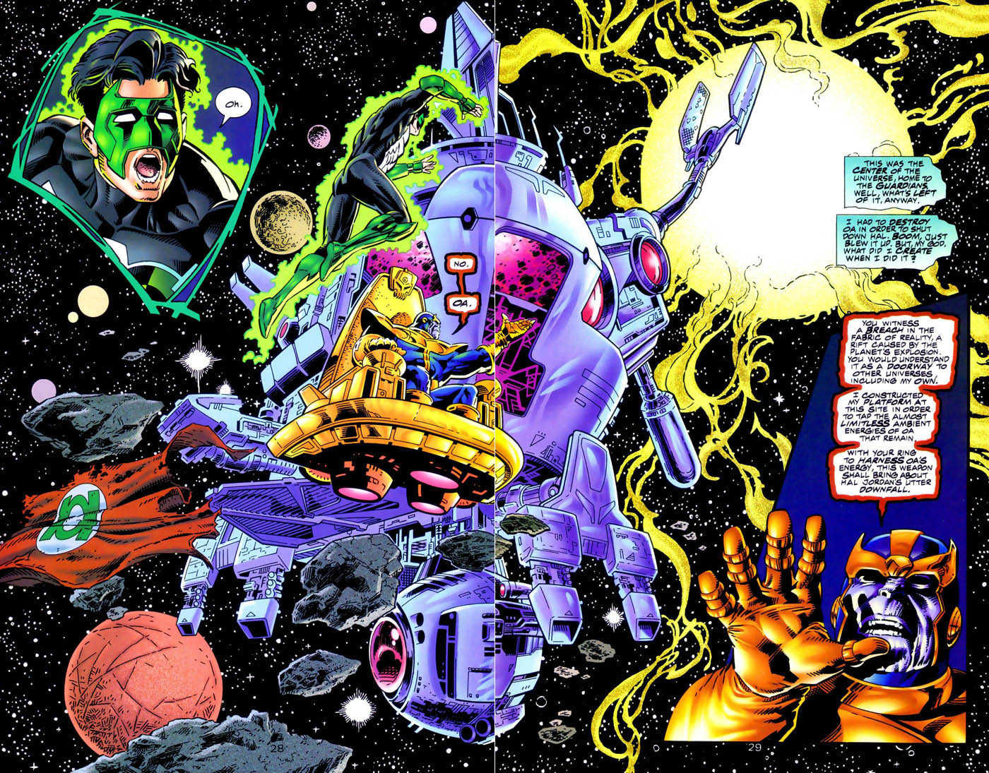 Read online Green Lantern/Silver Surfer: Unholy Alliances comic -  Issue # Full - 30