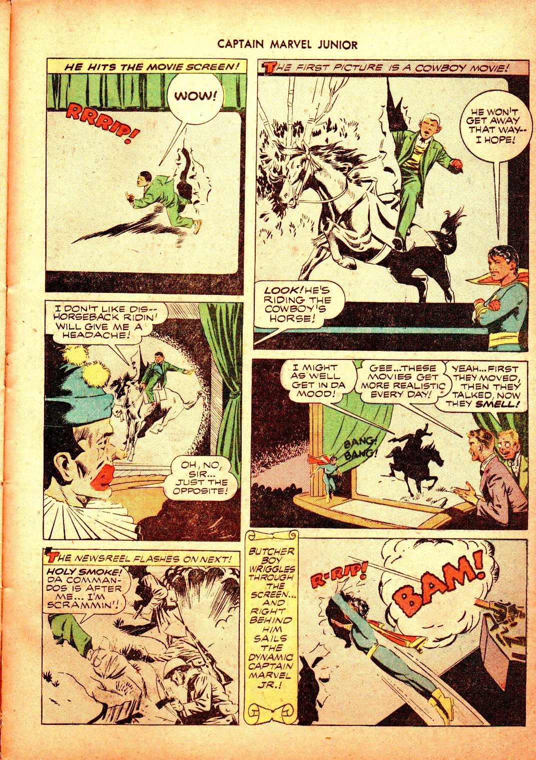 Read online Captain Marvel, Jr. comic -  Issue #16 - 35