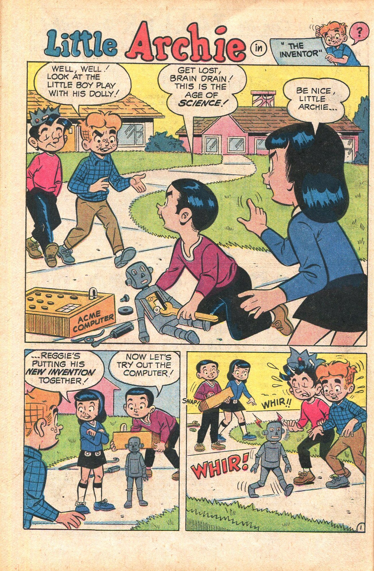 Read online The Adventures of Little Archie comic -  Issue #51 - 60