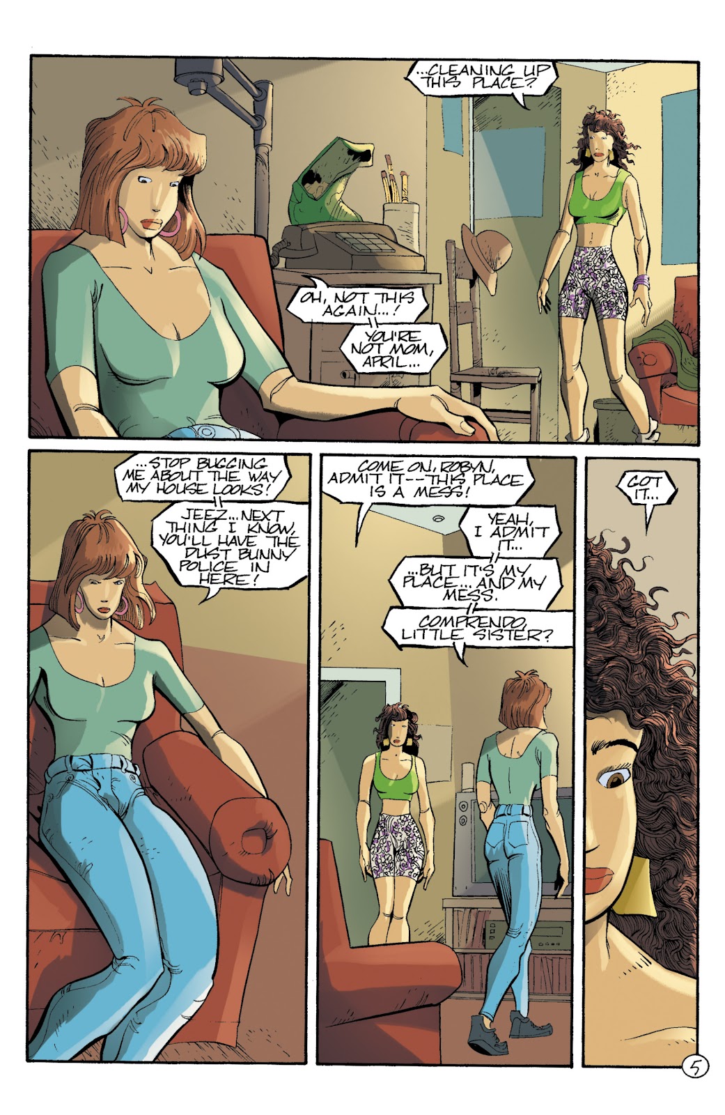 Teenage Mutant Ninja Turtles Color Classics (2015) issue 6 - Page 7