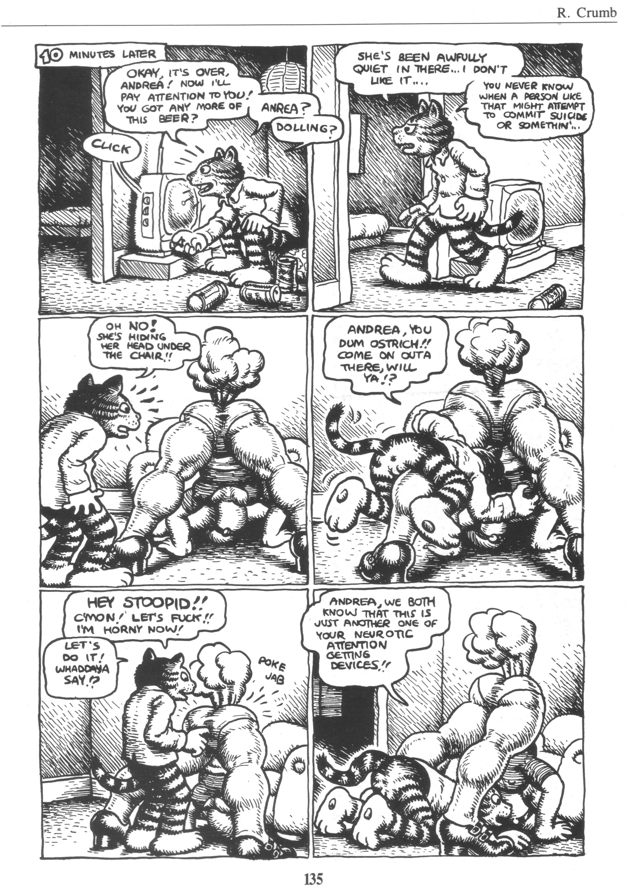 Read online The Complete Crumb Comics comic -  Issue # TPB 8 - 143