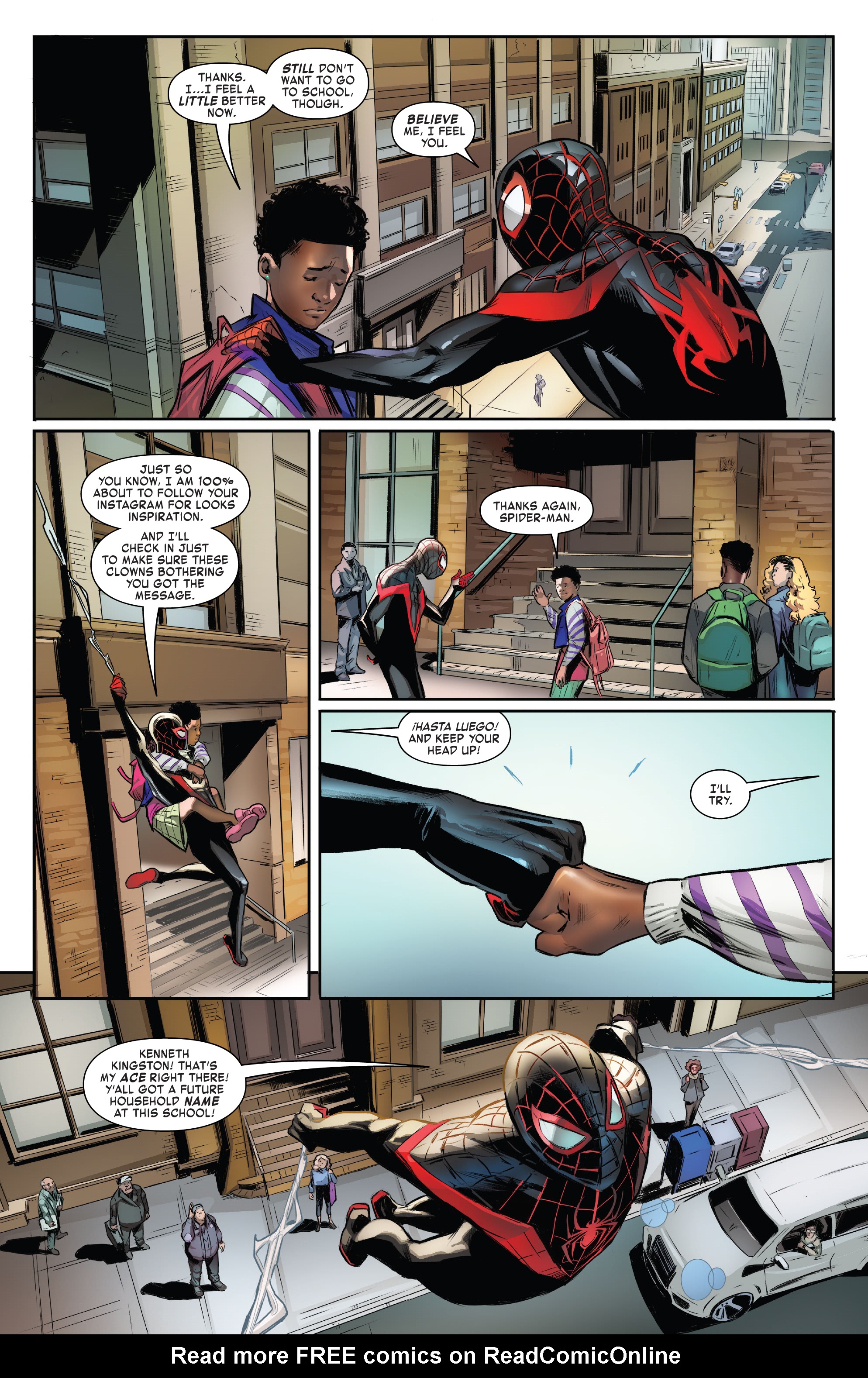 Read online Miles Morales: Spider-Man comic -  Issue #17 - 8