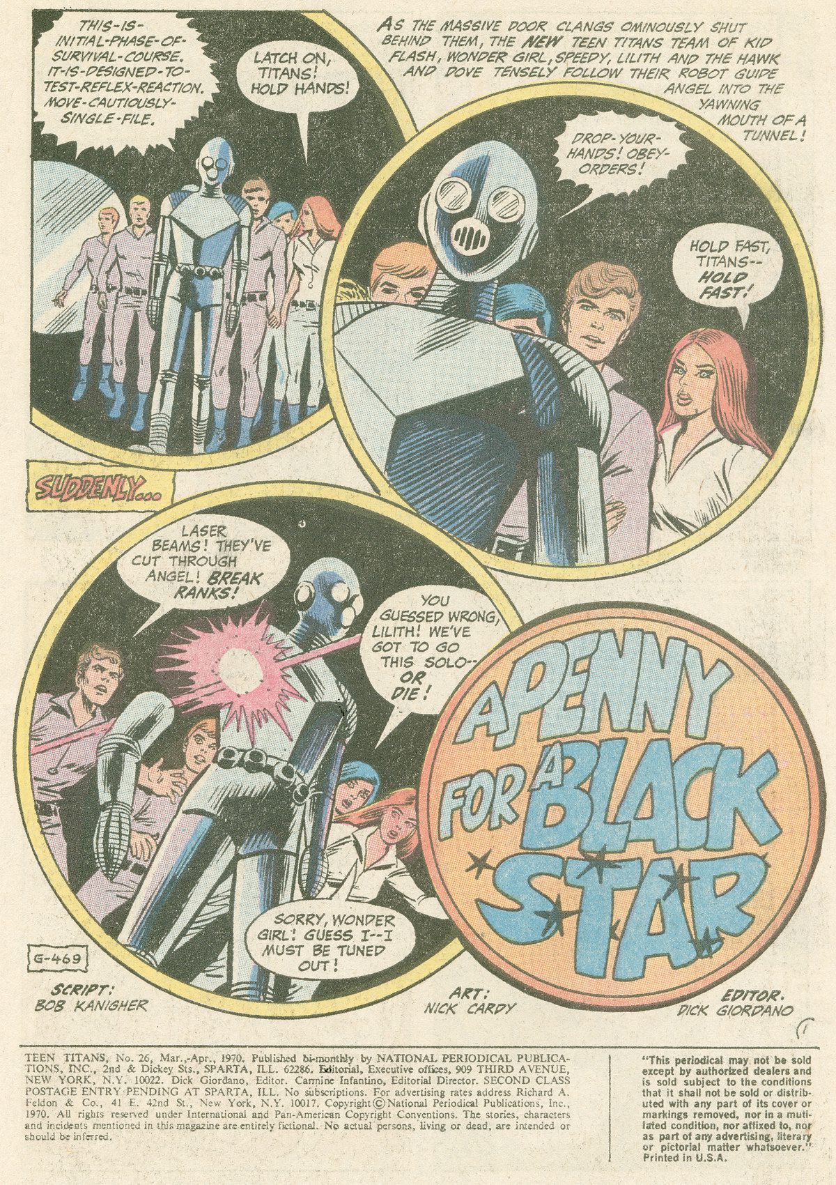 Read online Teen Titans (1966) comic -  Issue #26 - 3