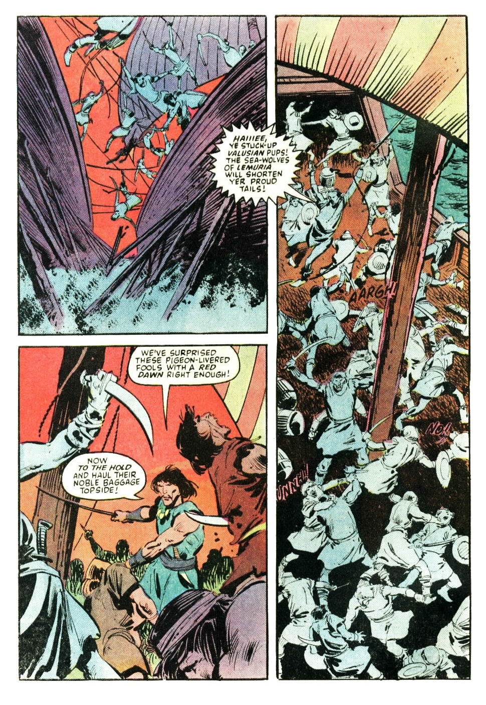 Read online Kull The Conqueror (1983) comic -  Issue #3 - 4