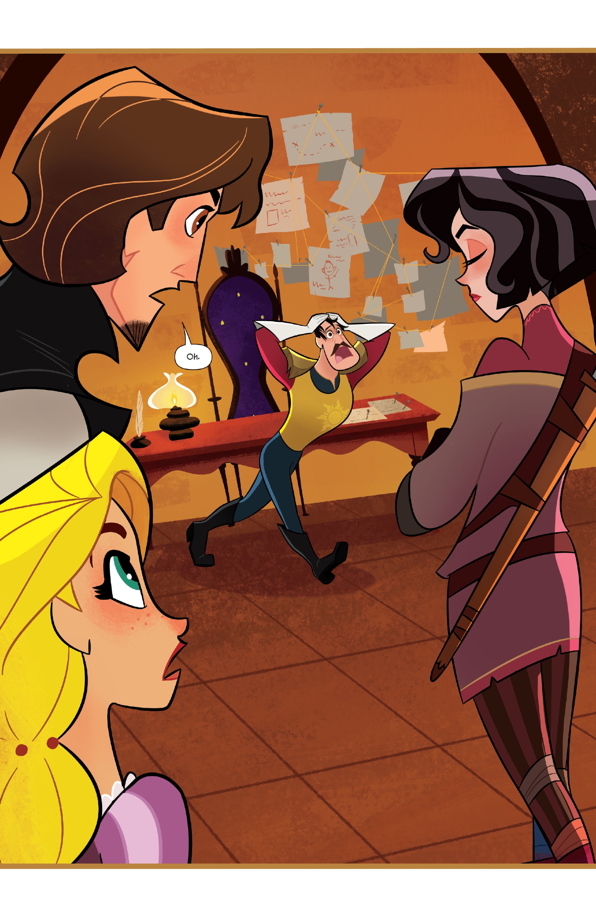 Read online Tangled: The Series: Hair and Now comic -  Issue #1 - 4