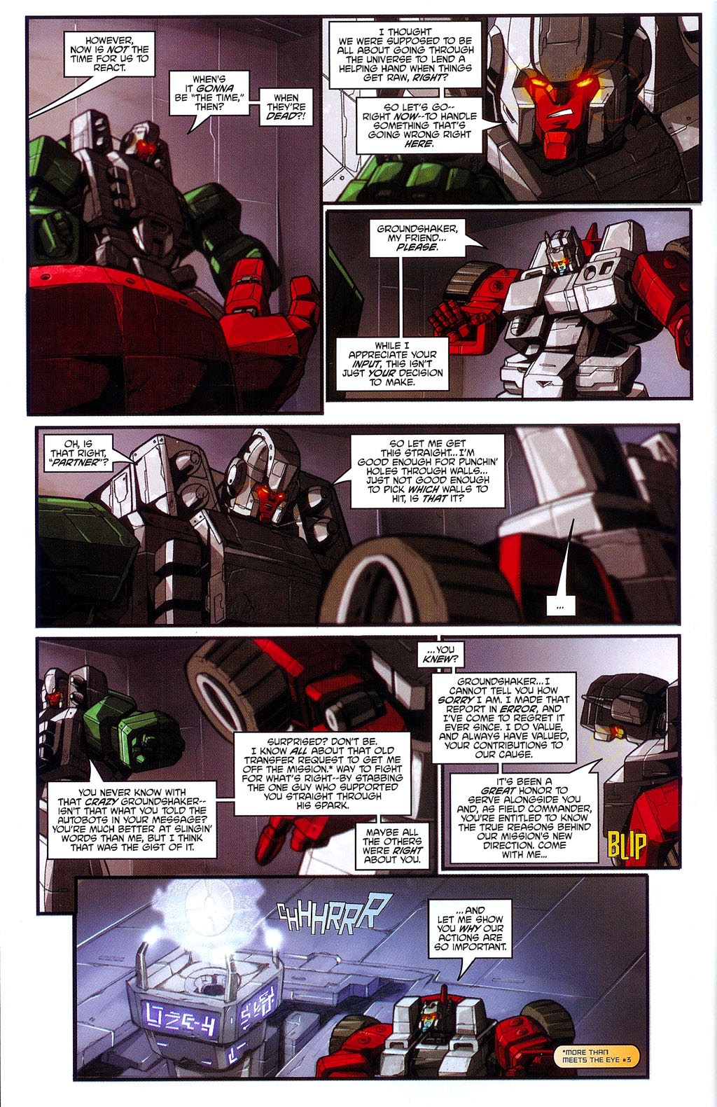 Read online Transformers: Micromasters comic -  Issue #3 - 9