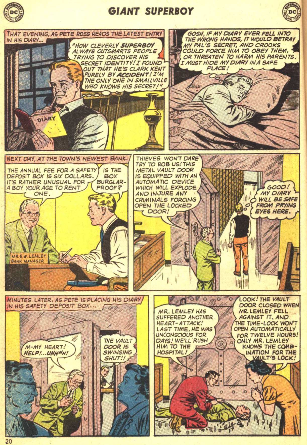 Read online Superboy (1949) comic -  Issue #147 - 20