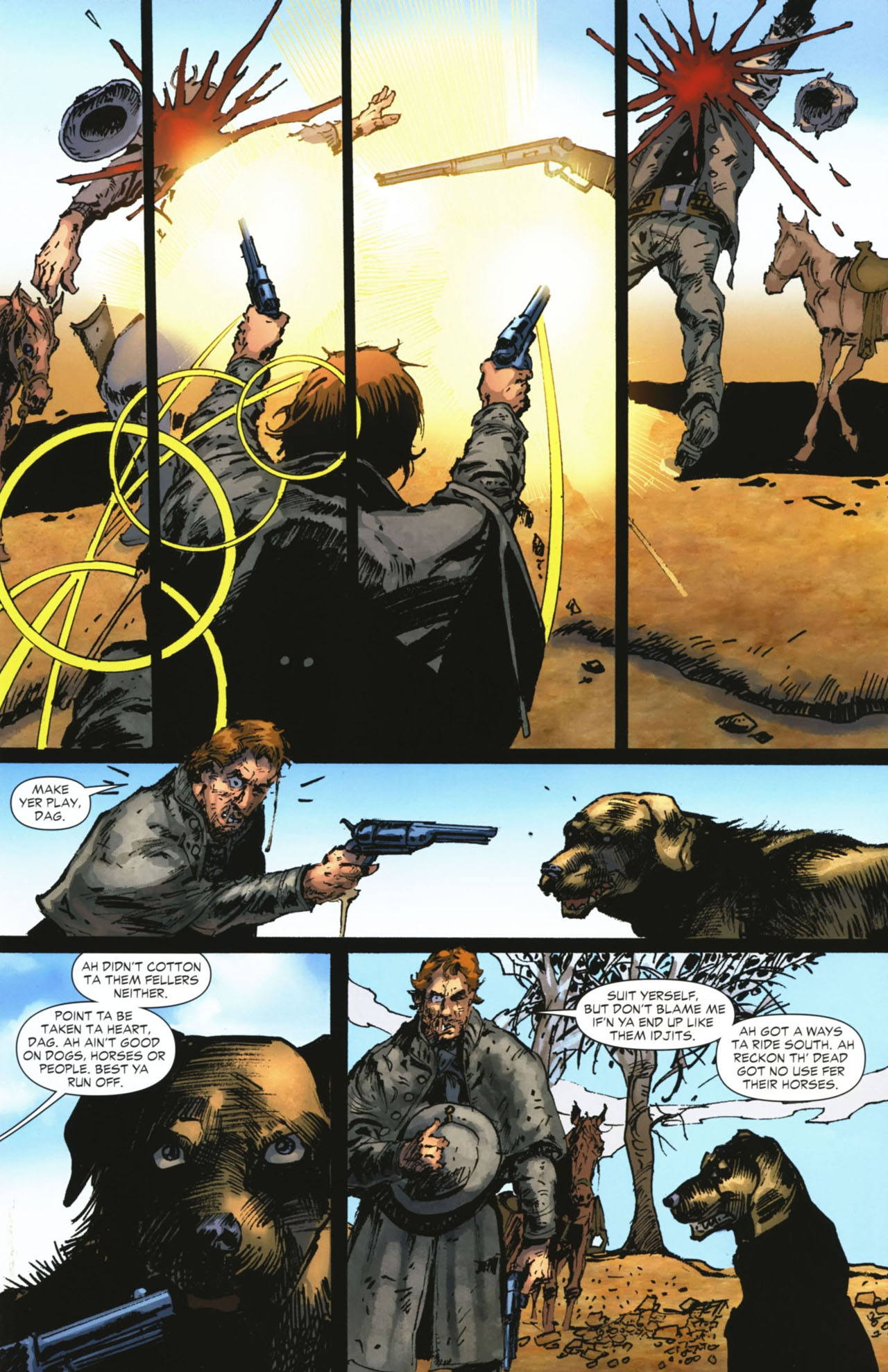 Read online Jonah Hex: No Way Back comic -  Issue # TPB - 23