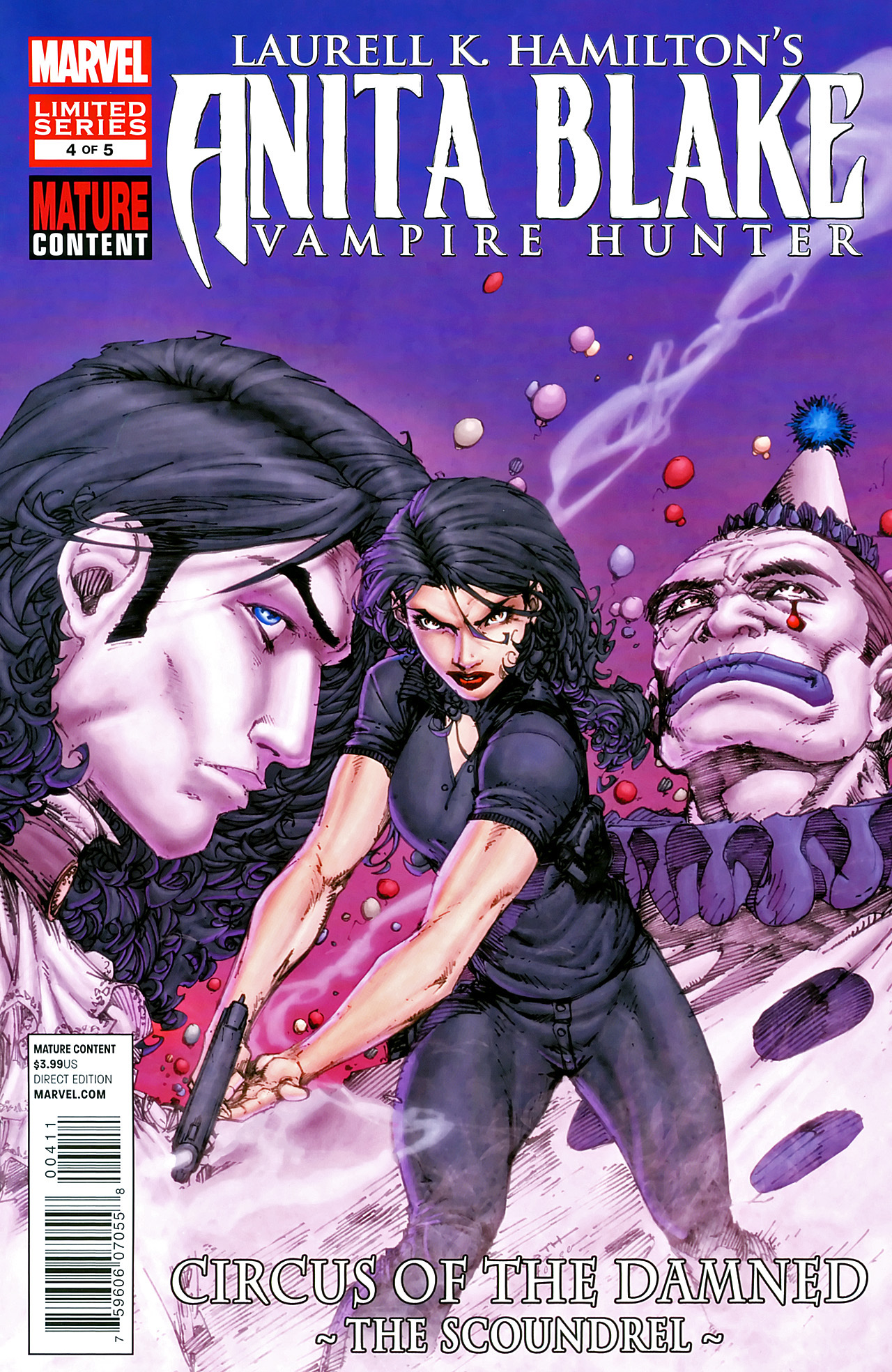 Read online Anita Blake, Vampire Hunter: Circus of the Damned - The Scoundrel comic -  Issue #4 - 1