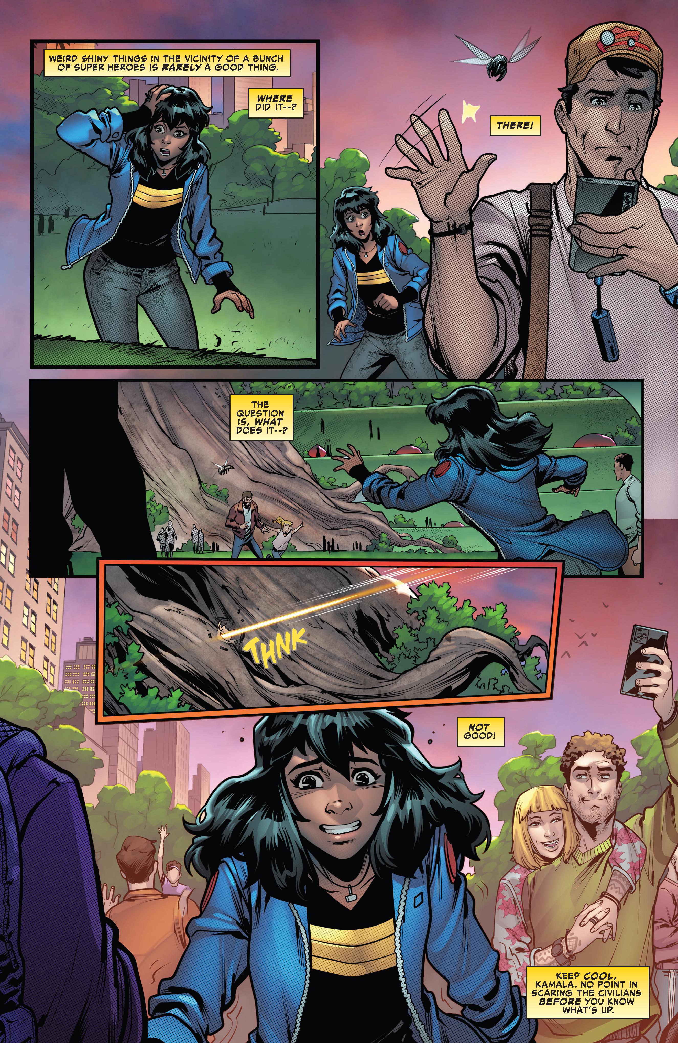 Read online Ms. Marvel: Fists of Justice comic -  Issue # TPB - 12