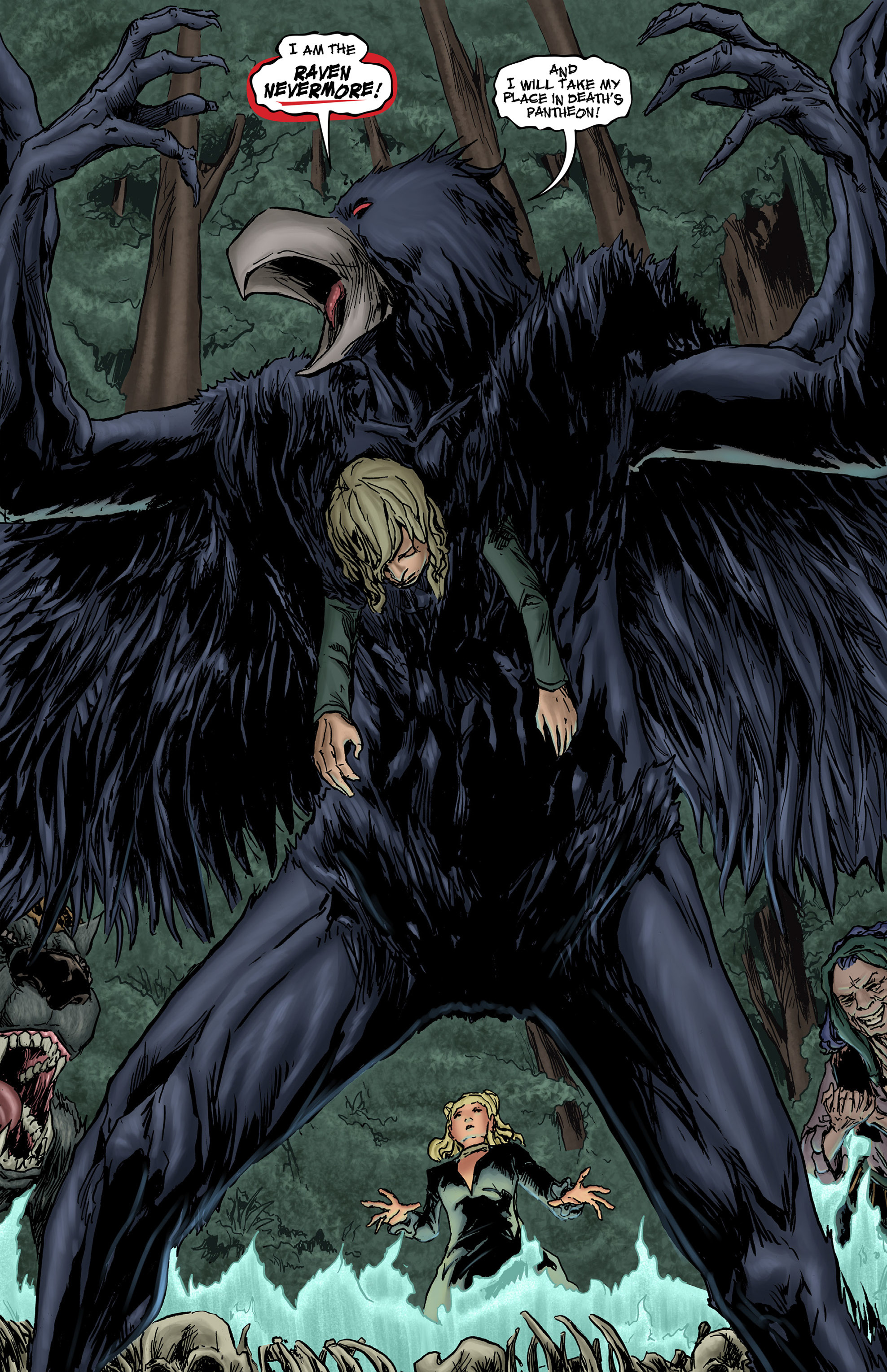 Read online Raven Nevermore comic -  Issue #8 - 26