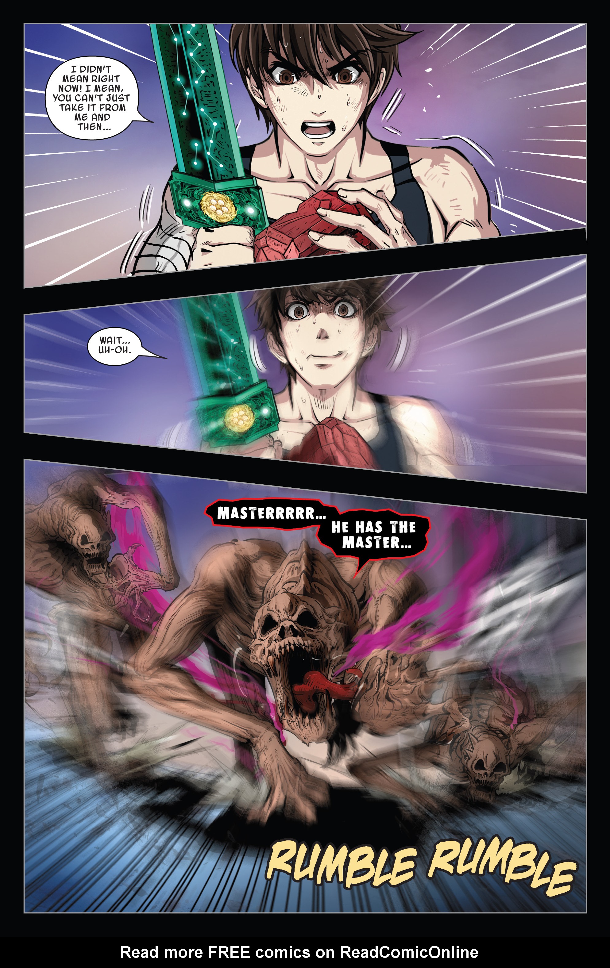 Read online Sword Master comic -  Issue #7 - 19